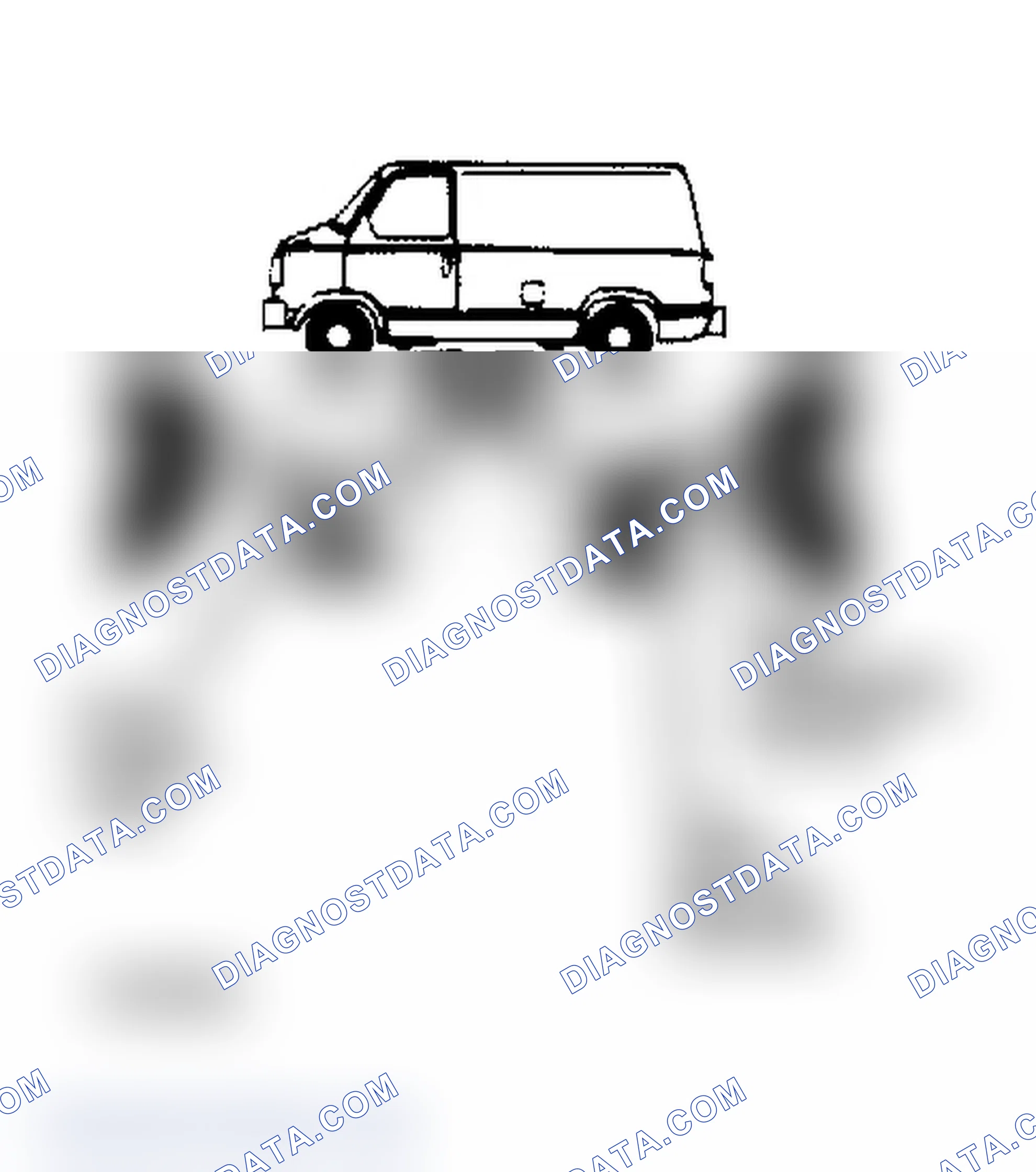 Scheme 7: Jacking Points (Astro Van & Safari Van)