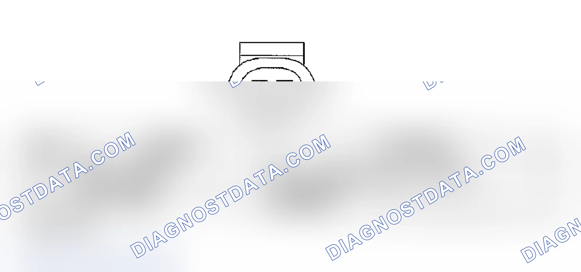 Scheme 772: FUEL HEATER CONNECTOR END VIEW