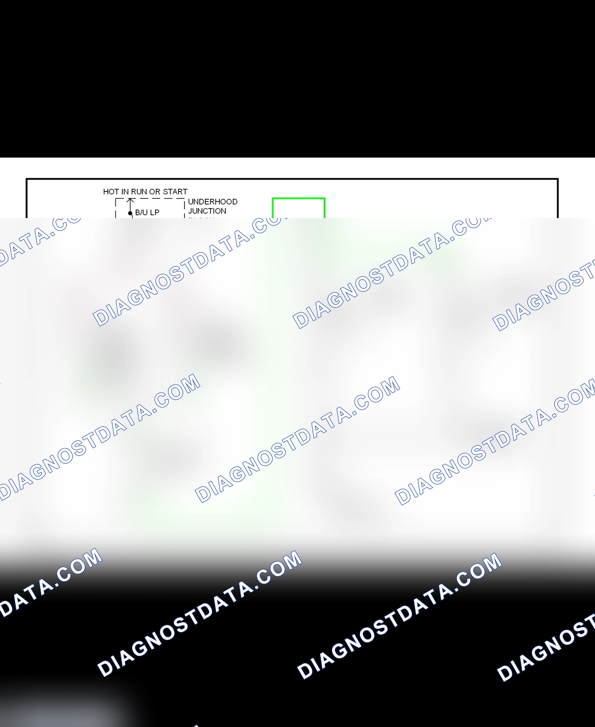 Scheme 72: Back-Up Lights Wiring Diagram (Saturn Wagon)