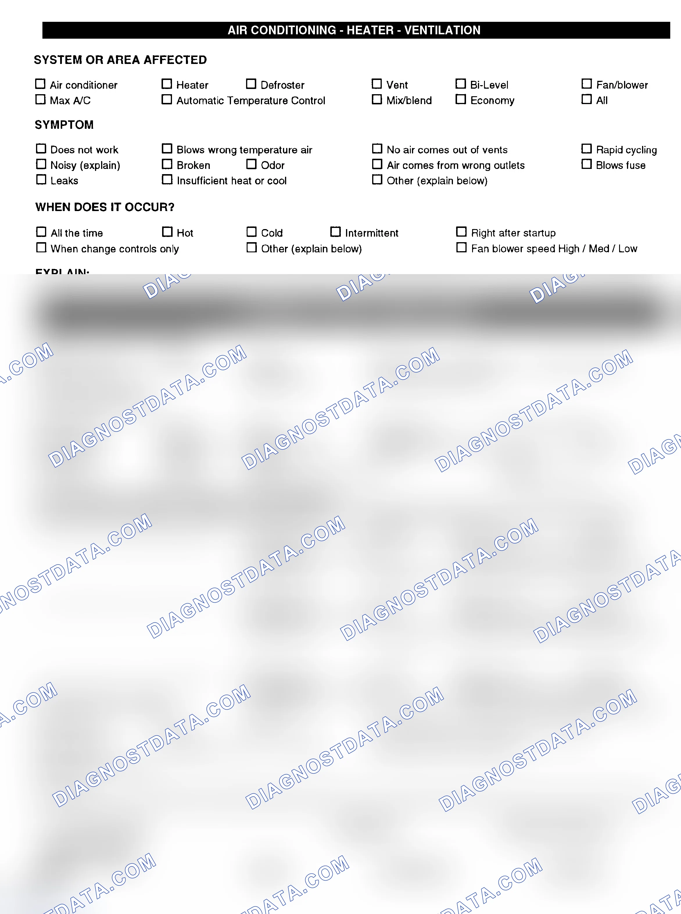 Scheme 4: Symptom Check List - Page 3