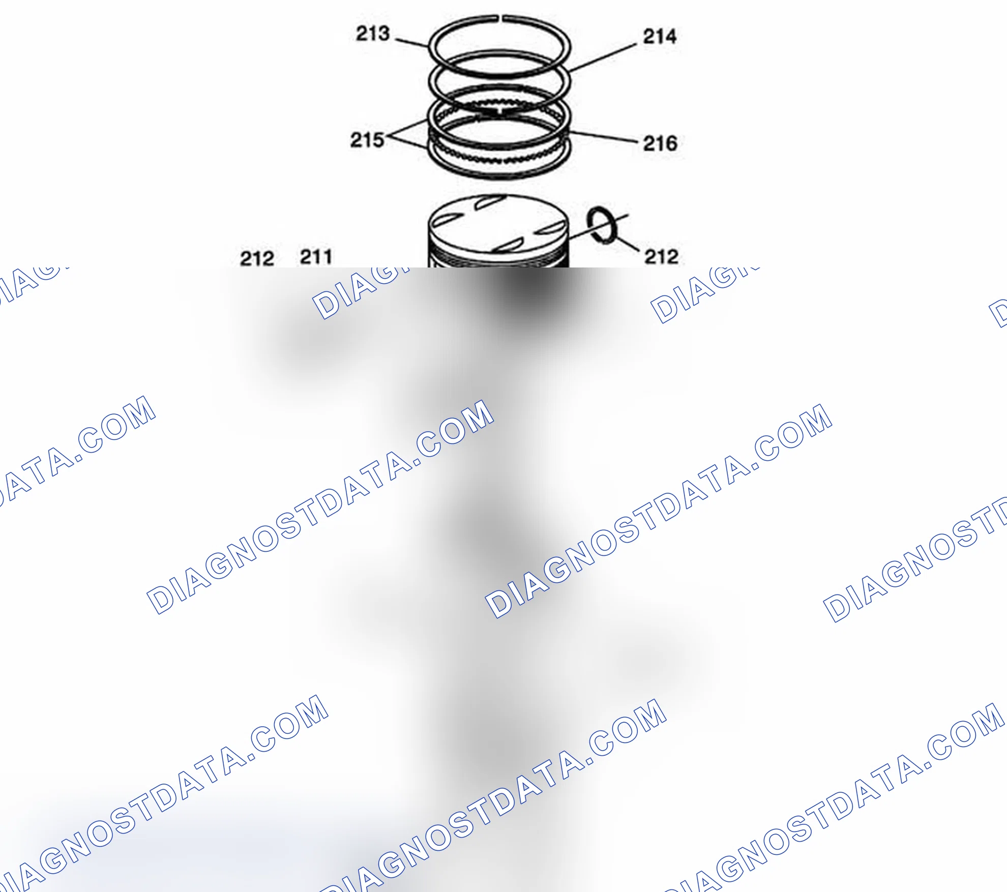 Scheme 18: Piston, Rings, Bearing and Connecting Rod