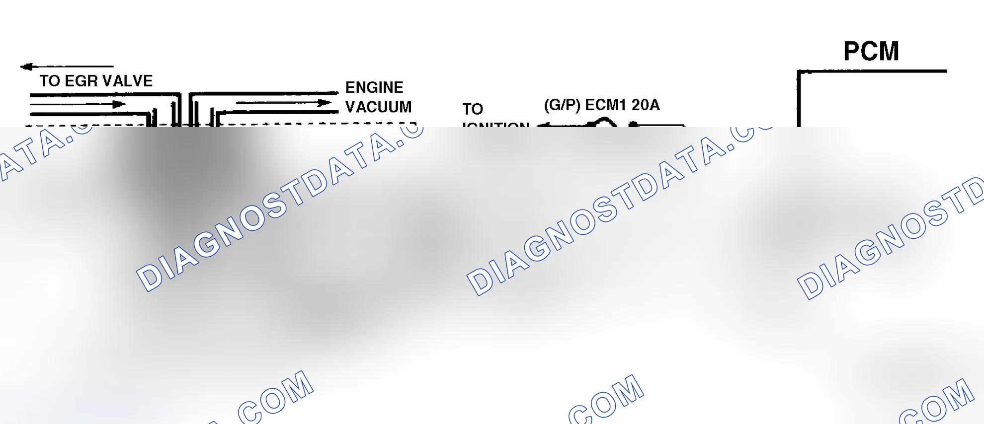 Scheme 131: Code 32 Schematic ("C", "G", "K" & "P" Series A/T) EGR Circuit Error With EVRV Solenoid