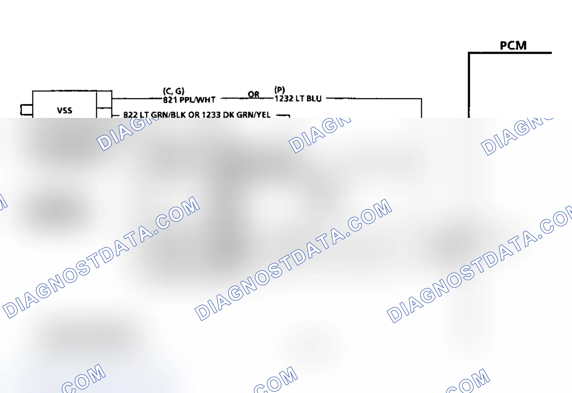 Scheme 279: CODE 24, VEHICLE SPEED SENSOR - 1992 WITH 4L80-E TRANSMISSION
