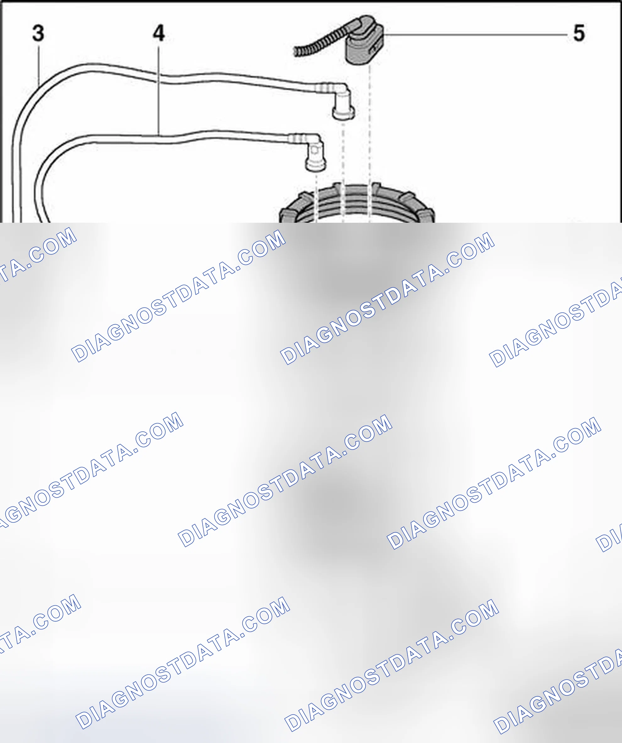 Scheme 78: Fuel pump and Fuel level sensor -G-, component overview
