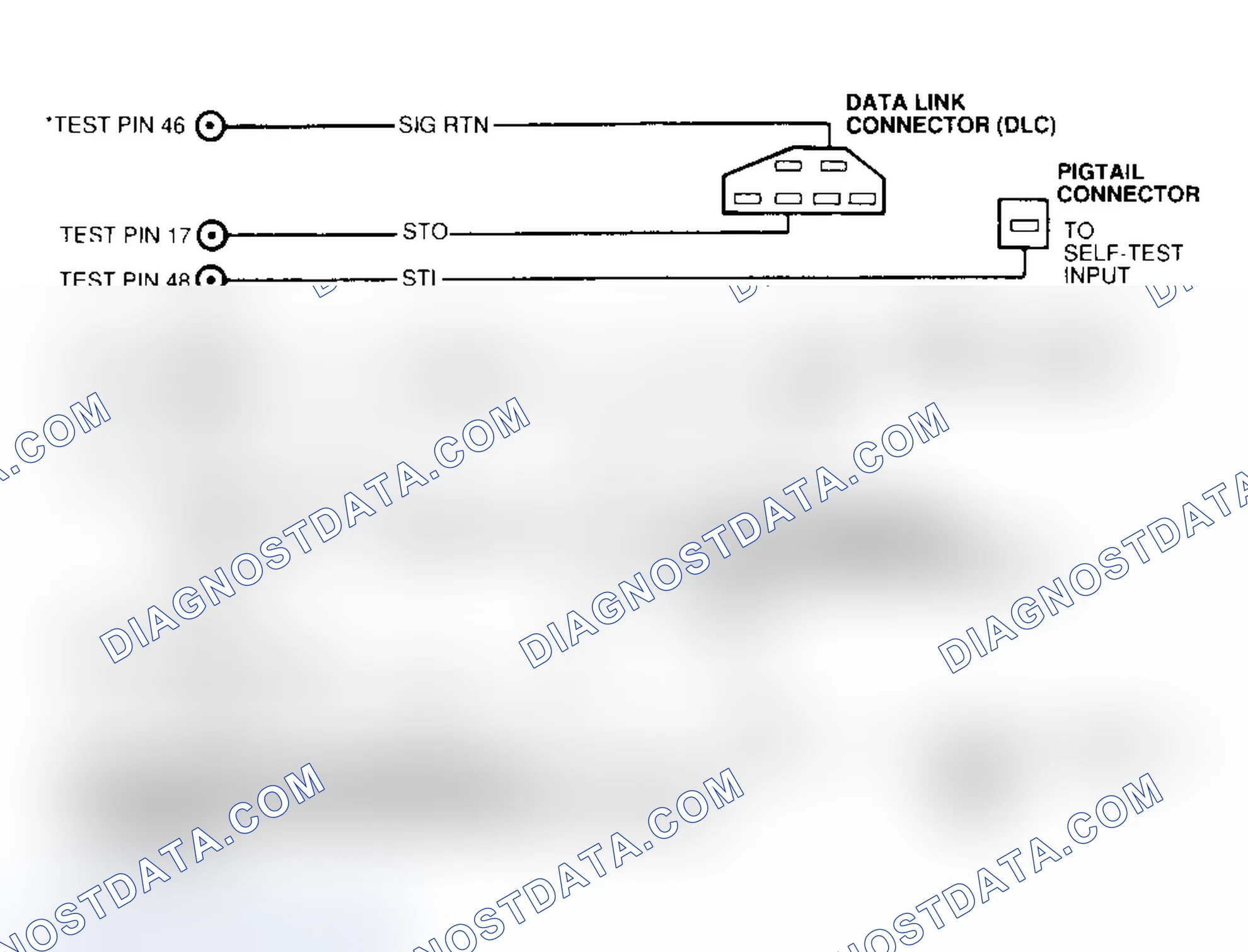 Scheme 24: Power Relay Circuits Terminals (Except 2.0L M/T & 4.6L)