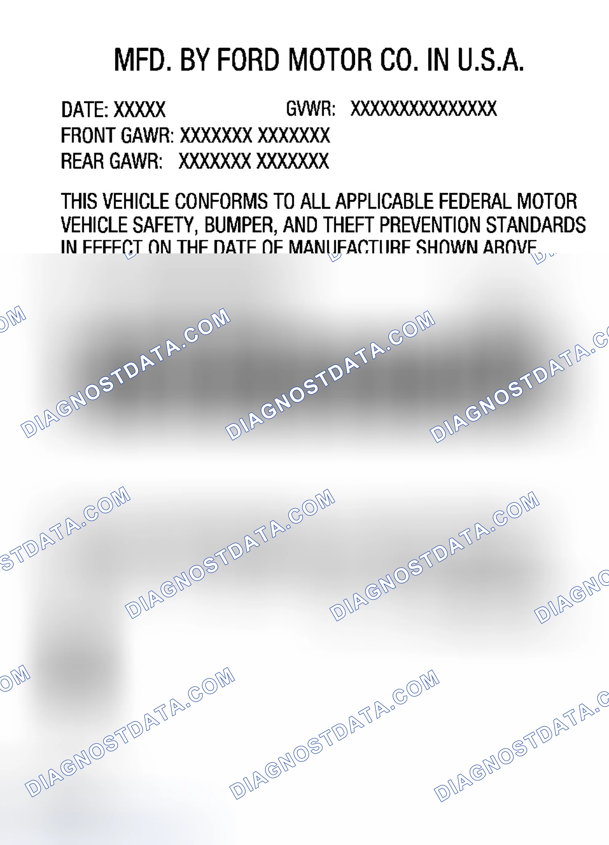 Scheme 24: Brake Codes - Ford Five Hundred, Mercury Montego