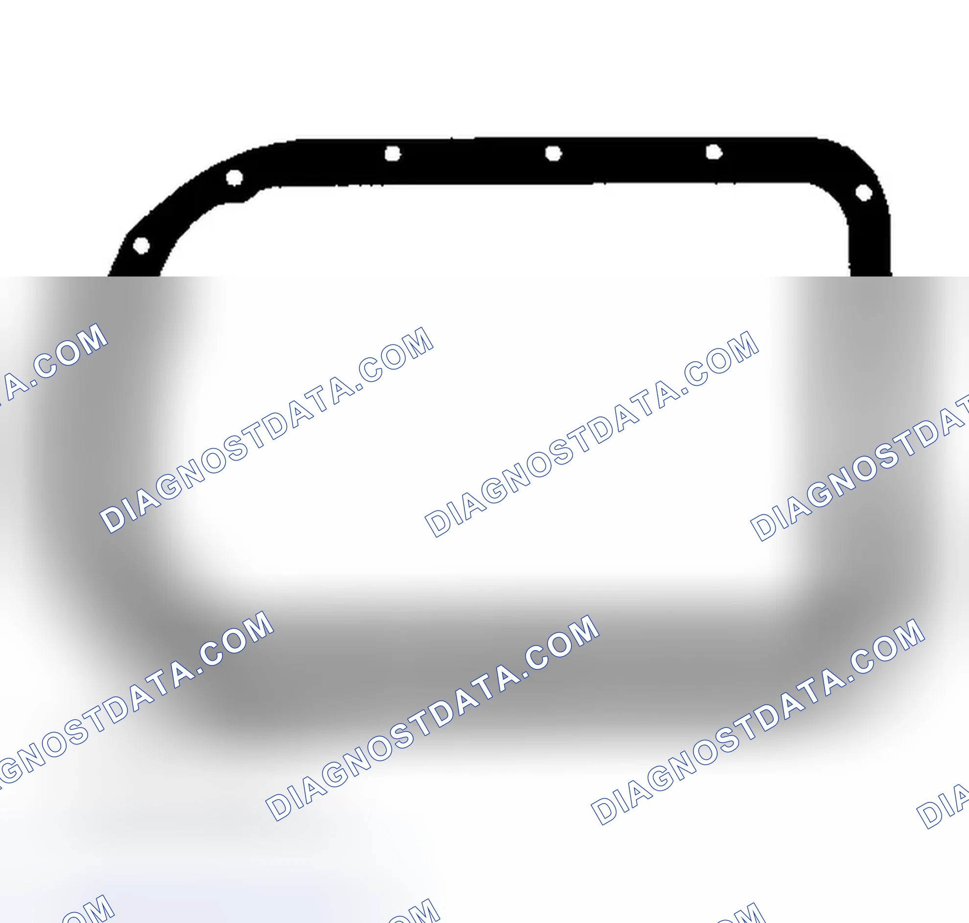 Scheme 417: Hydra-Matic 4L80-E Oil Pan Gasket ID
