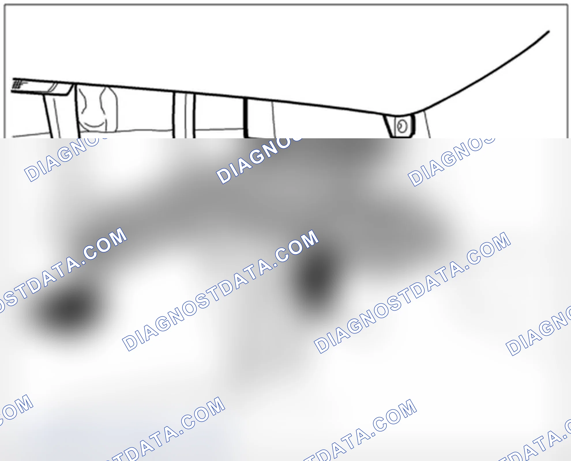 Scheme 96: Installing front footwell outlet vent