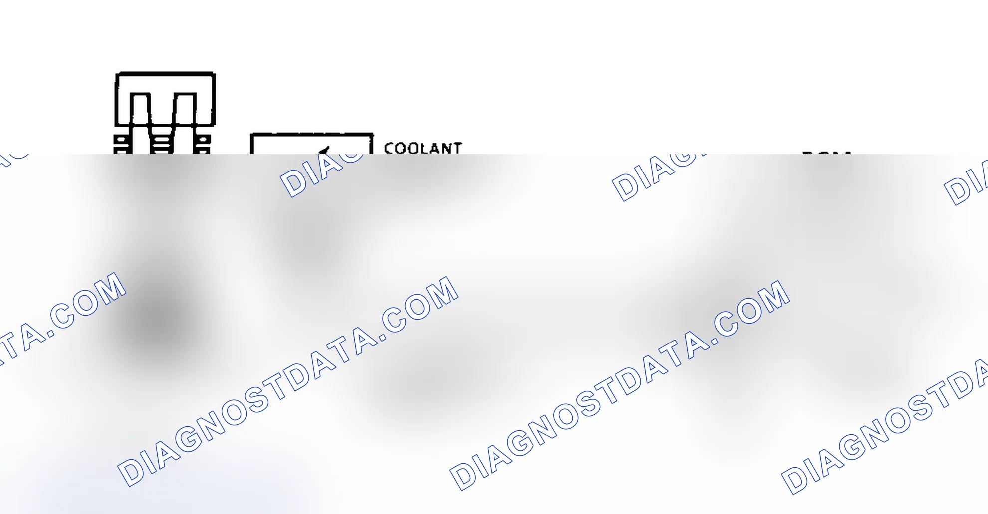 Scheme 217: CODE 14, Schematic, Coolant Sensor Signal Voltage Low