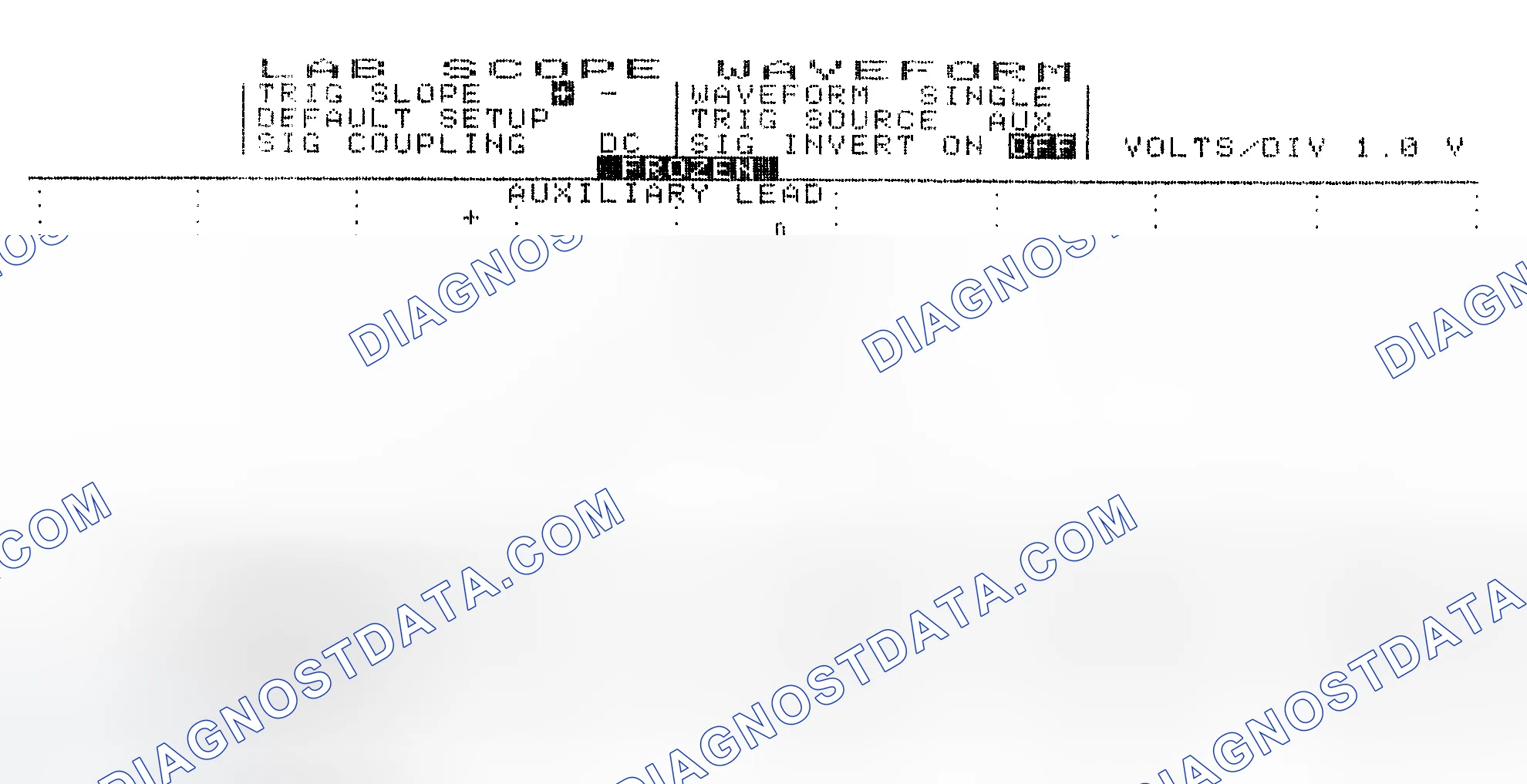 Scheme 19: Single Injector w/Excessive Current Flow - Current Pattern