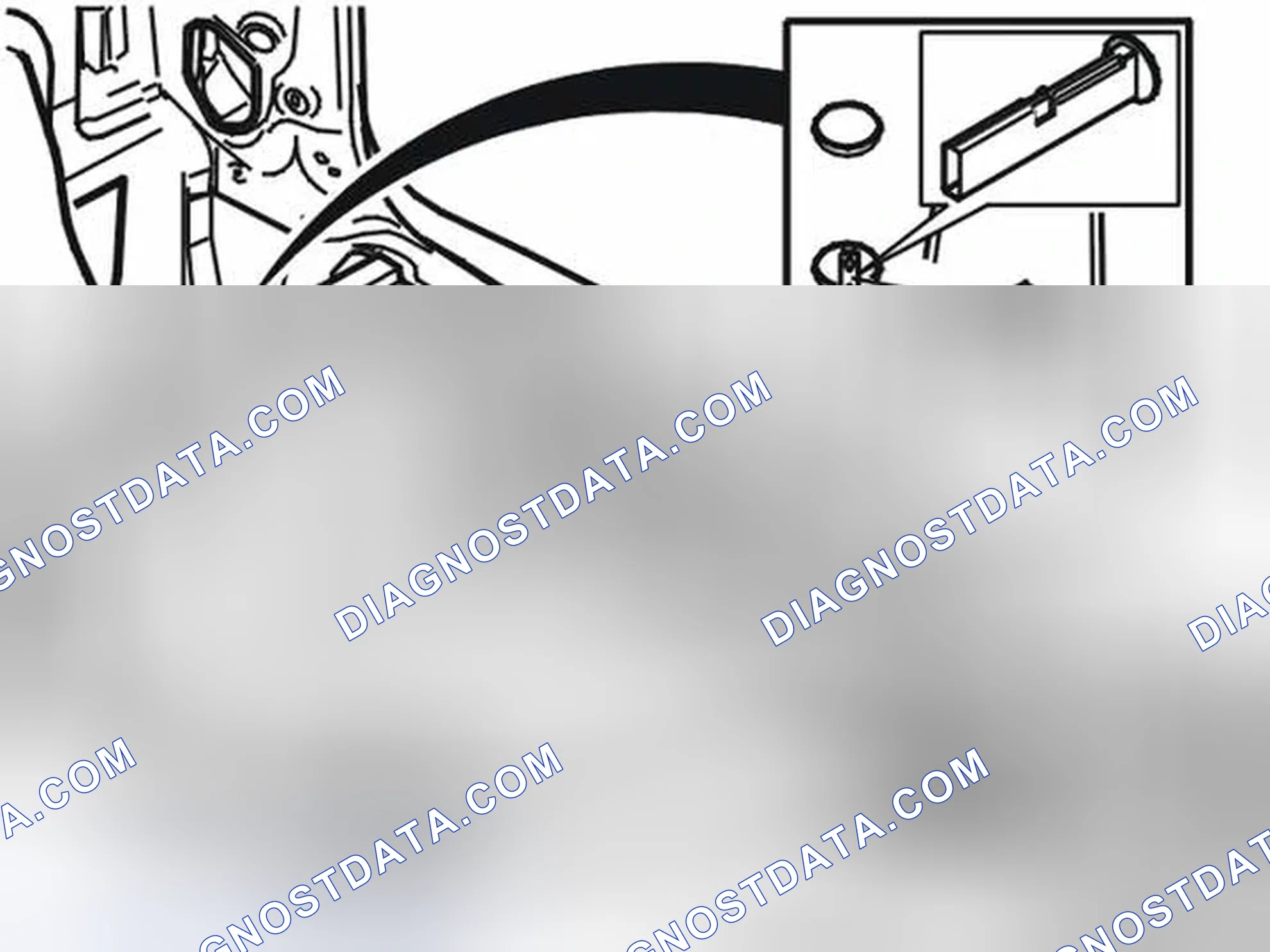 Scheme 2318: Removing the antenna bumper rear