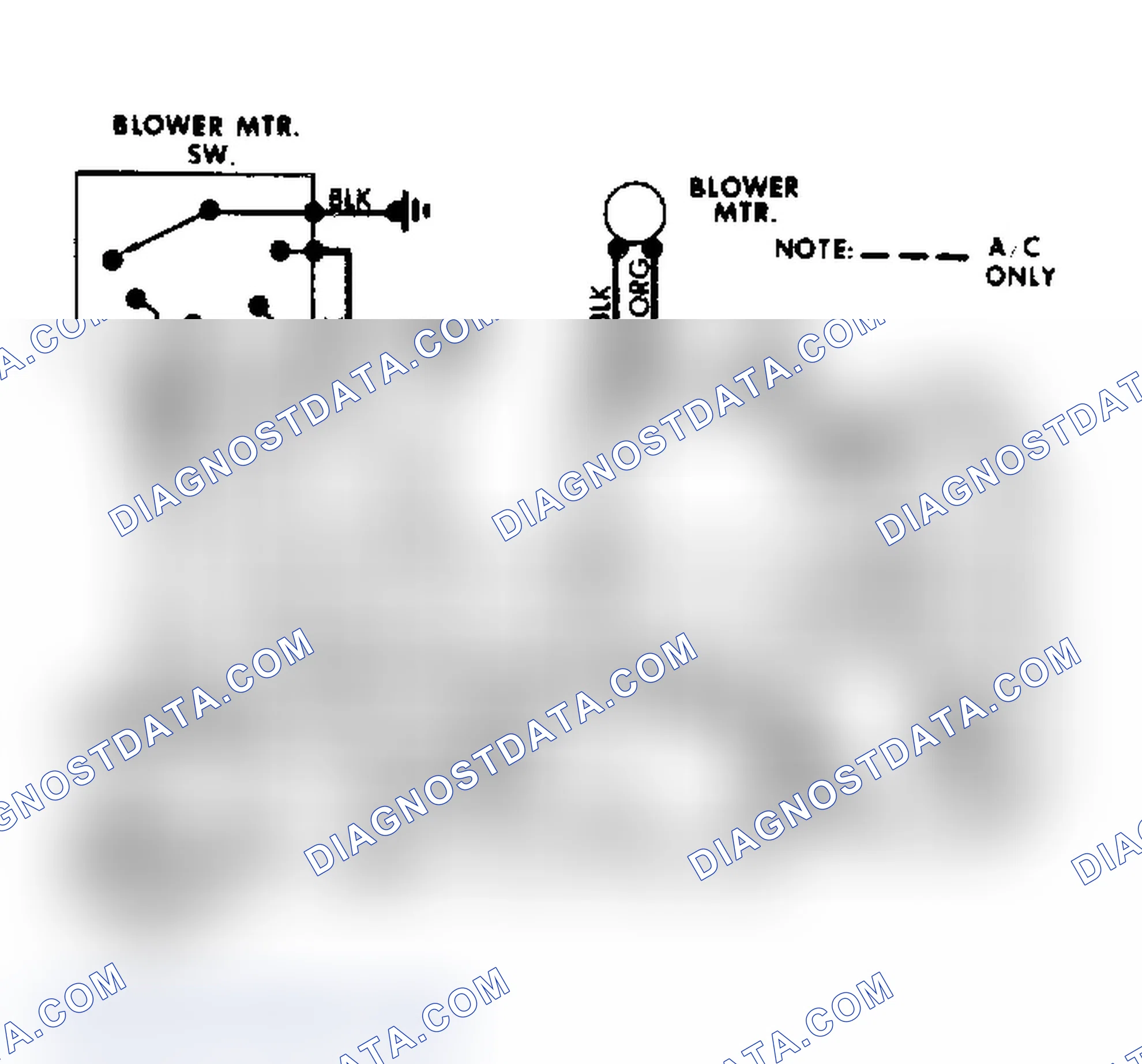Scheme 7: 1983-85 Bronco II & Ranger A/C-Heater Wiring Diagram