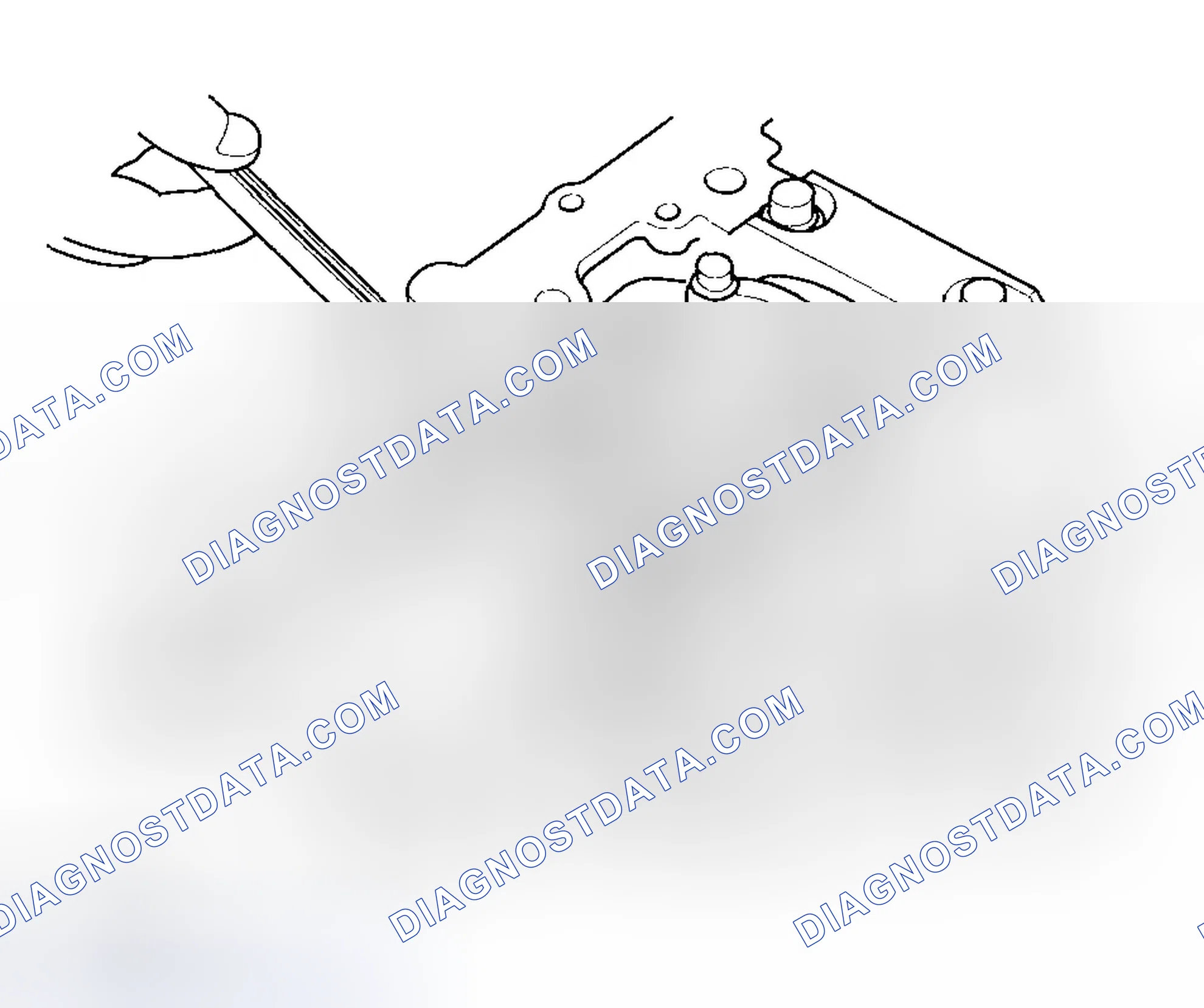 Scheme 187: Connecting Rod and Crankshaft End Play Inspection