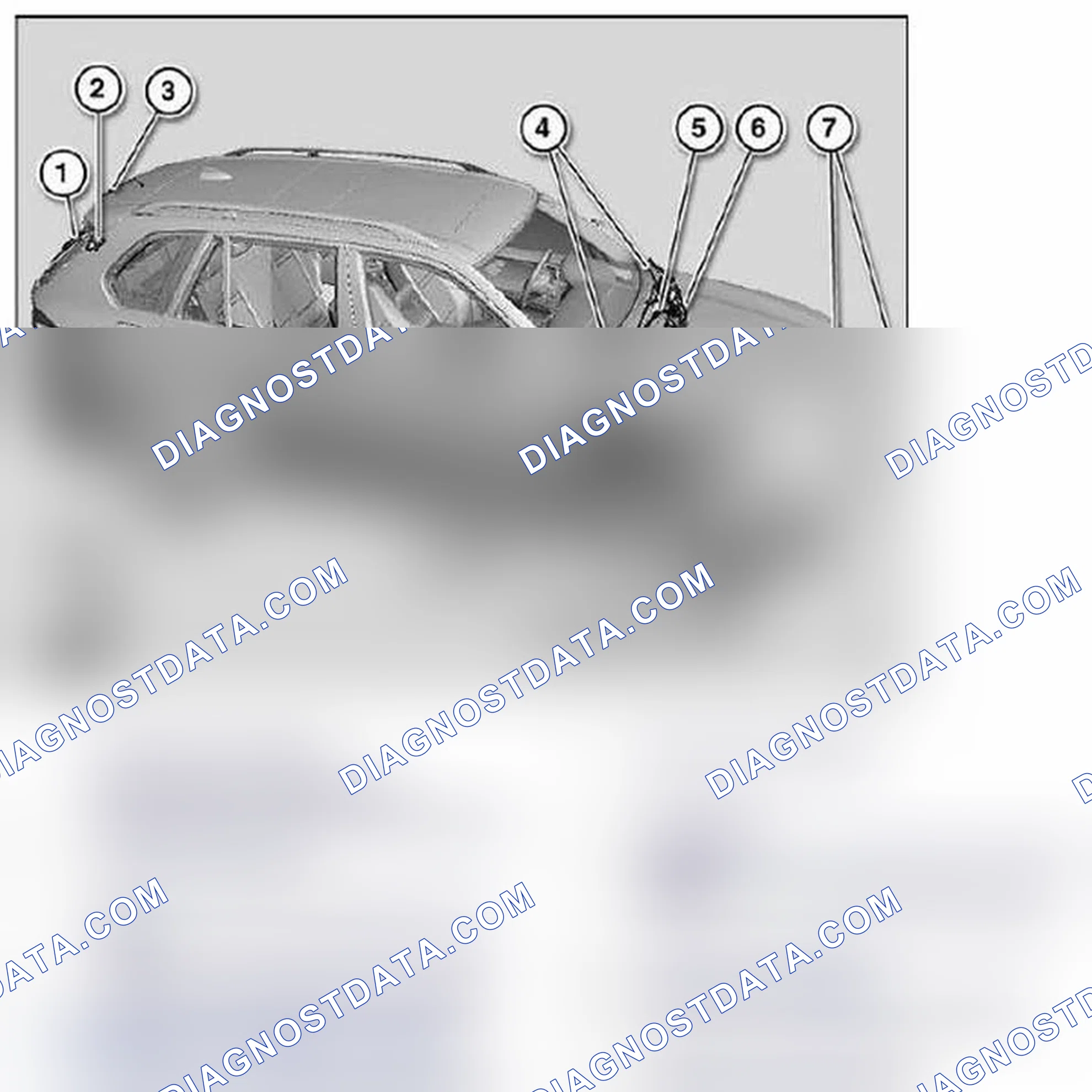 Scheme 218: 61 61.. OVERVIEW OF WINDSCREEN WIPER, WINDSCREEN WASHER AND HEADLIGHT WASHER SYSTEMS