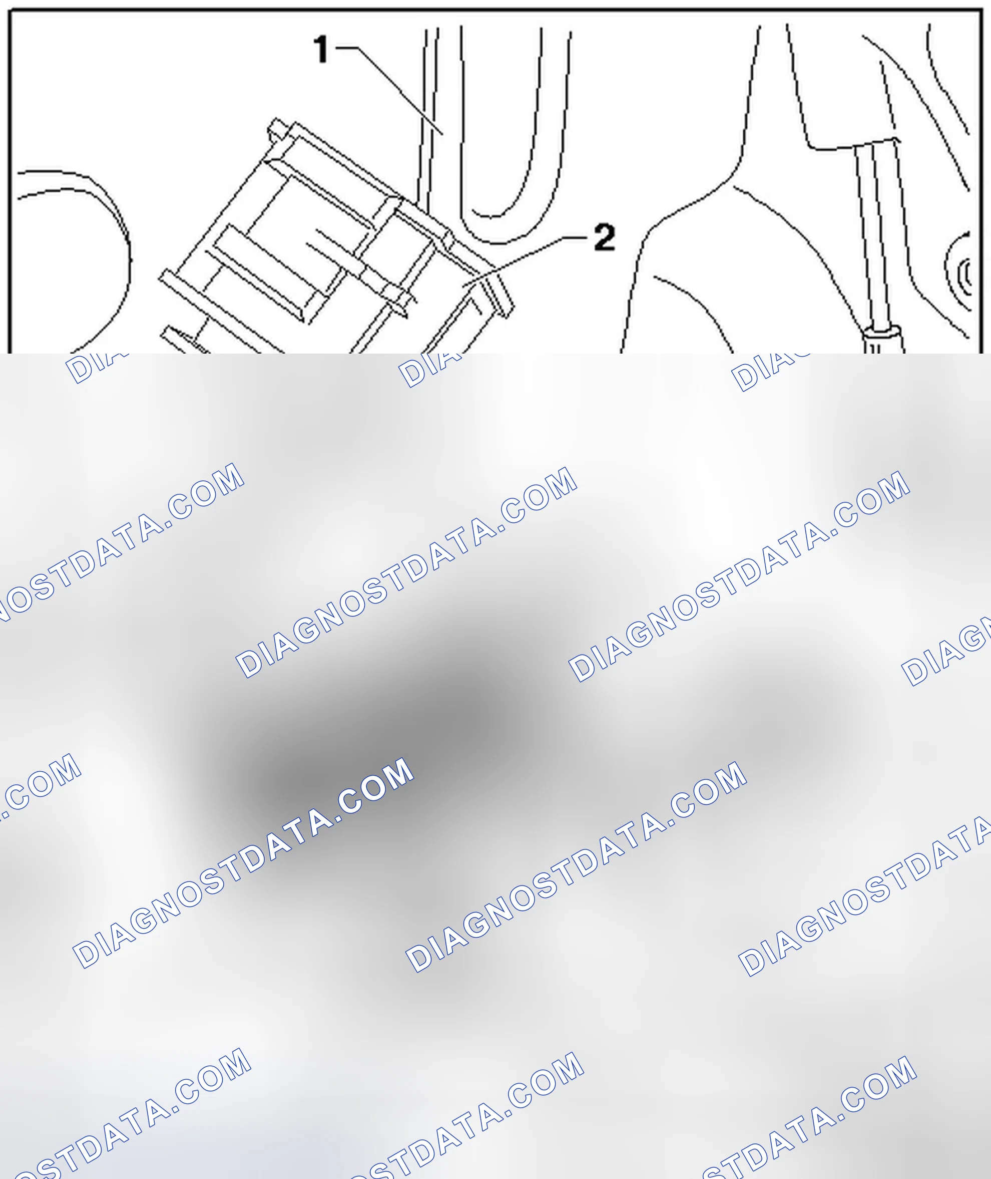 Scheme 73: FRONT SEAT BACKREST STOP SWITCHES E69 AND E70 ASSEMBLY OVERVIEW