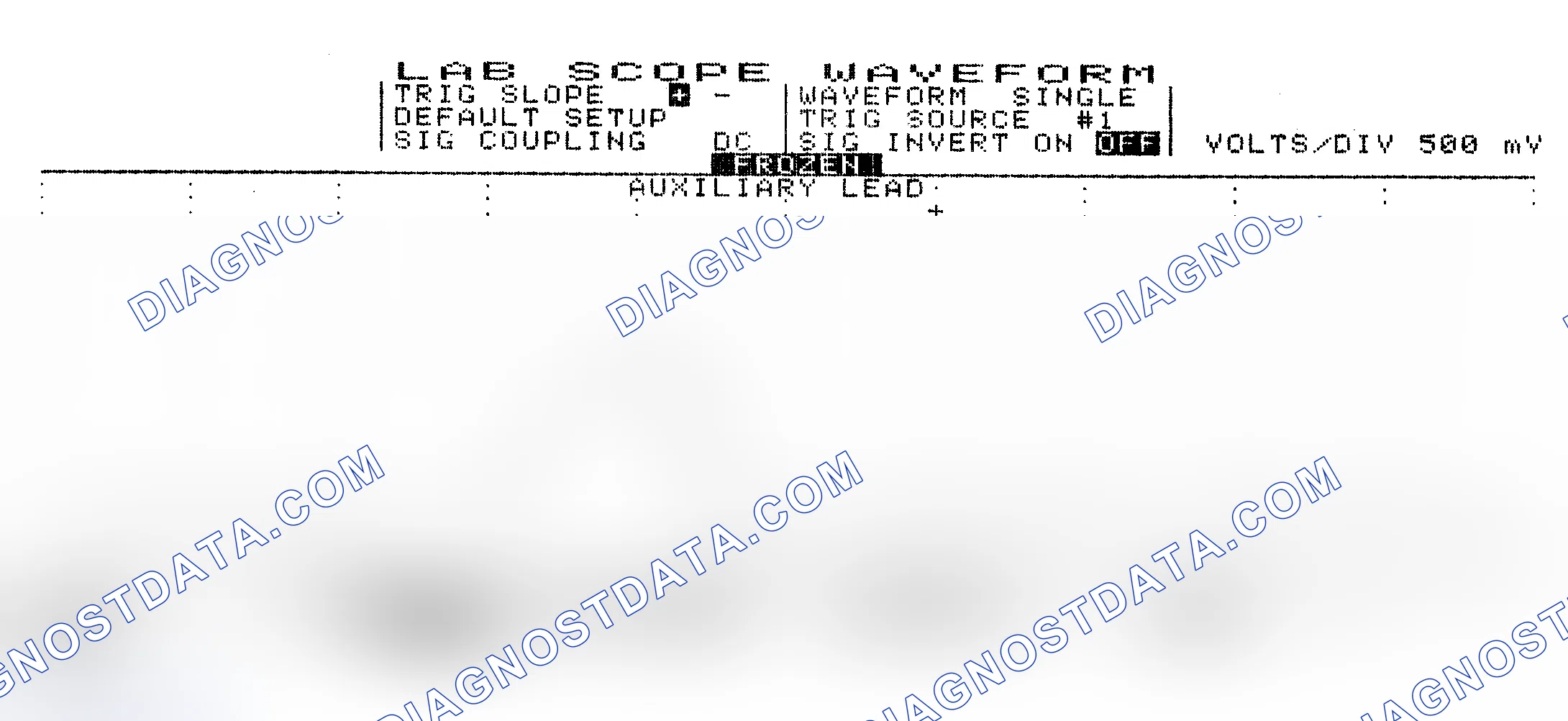 Scheme 10: Single Injector w/Excessive Current Flow - Current Pattern