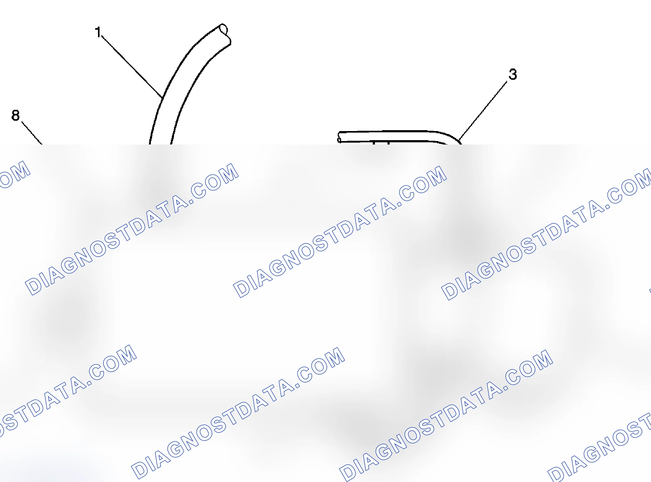 Scheme 2: Emission Hose Routing Diagram