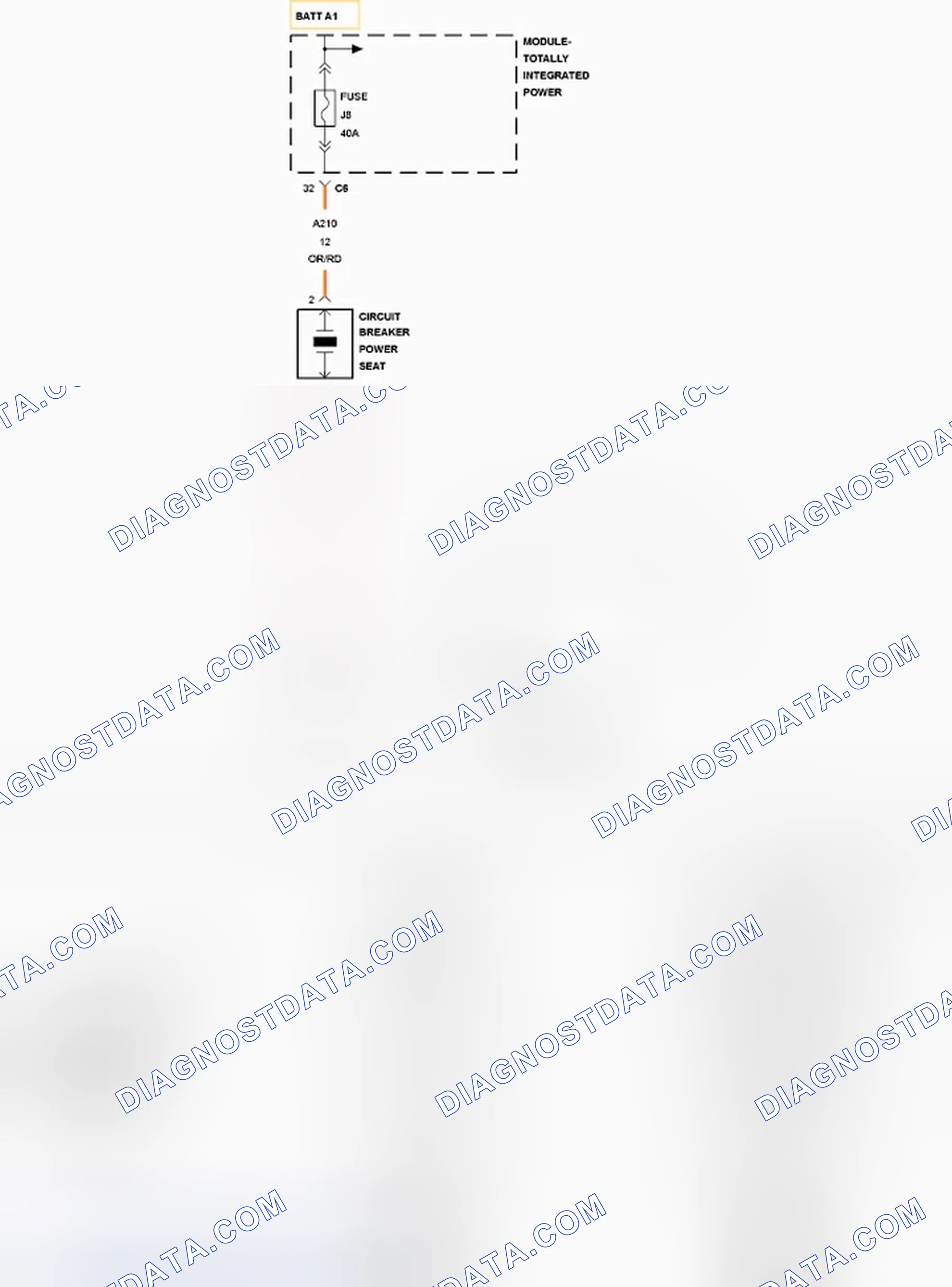 Scheme 182: B210D-BATTERY VOLTAGE LOW