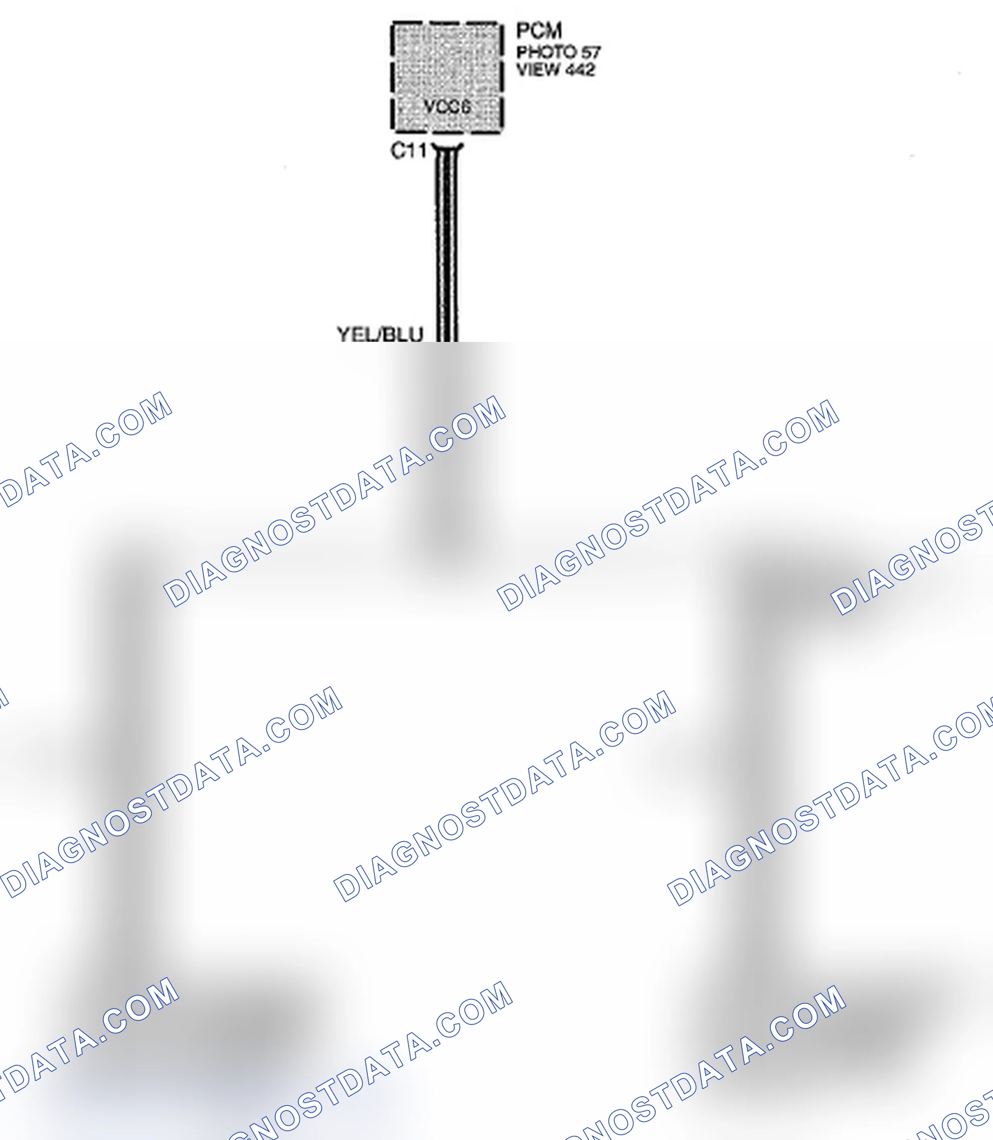 Scheme 99: Reference Voltage For PCM Sensors (VCC6) Circuit Diagram (Page 15-5)