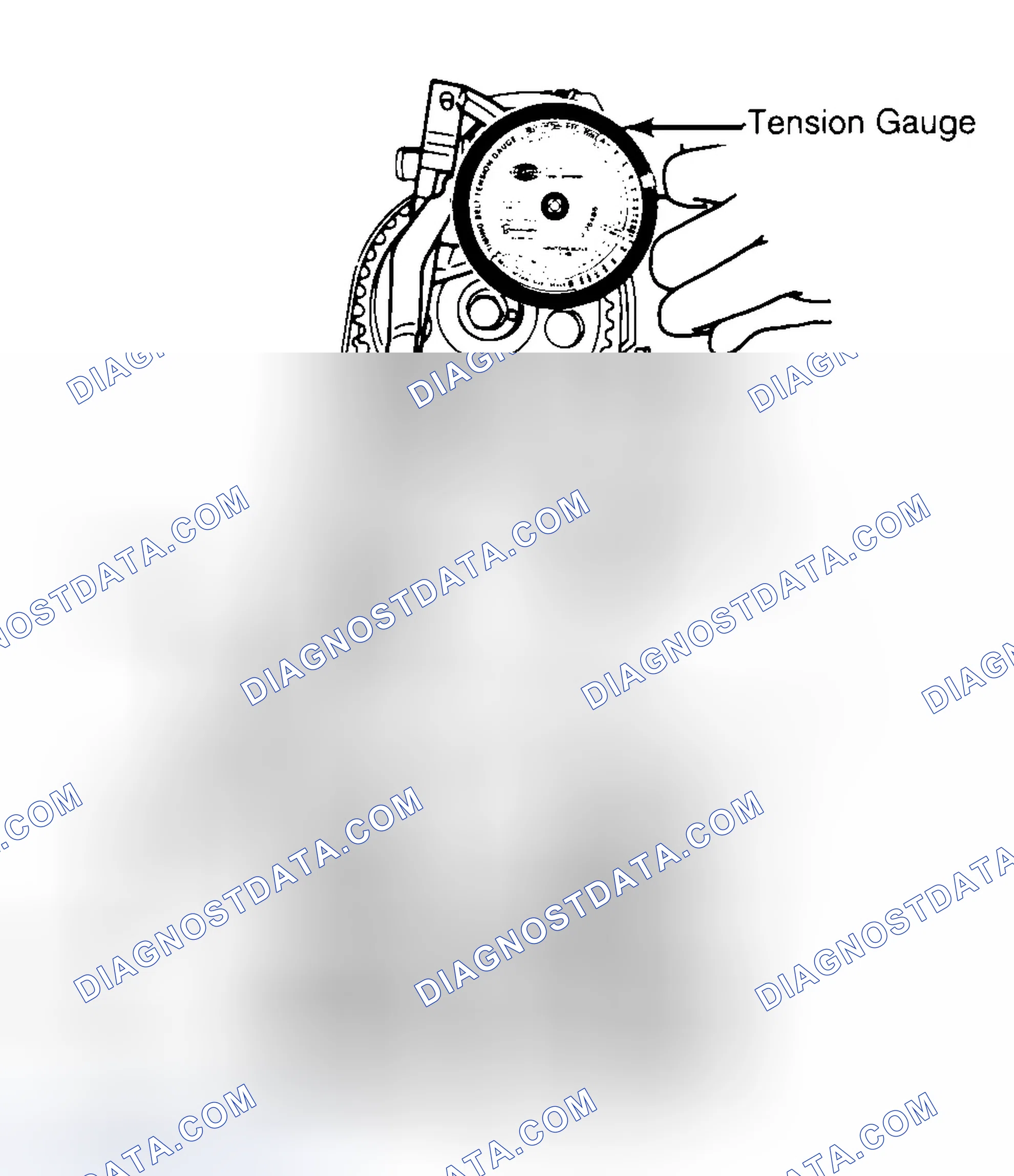 Scheme 3: Adjusting Typical Timing Belt Tension