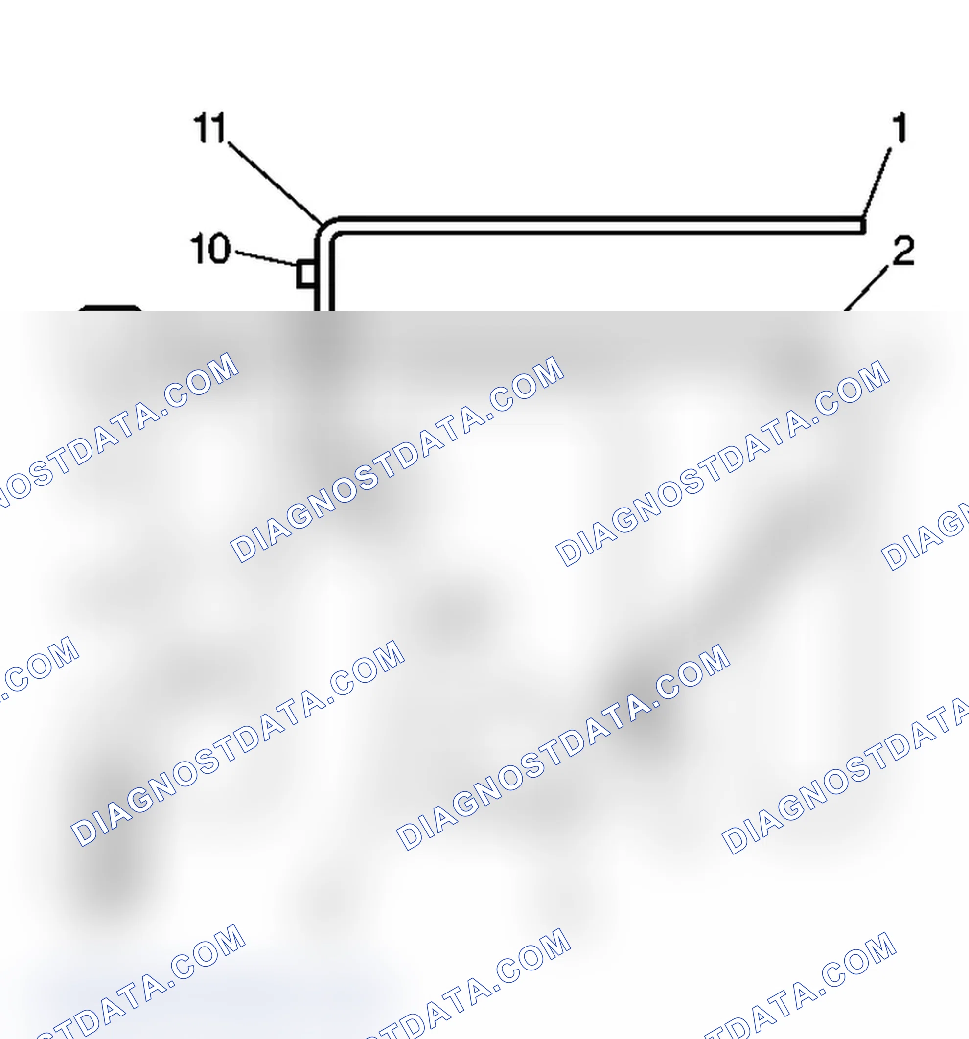 Scheme 1: Emission Hose Routing Diagram