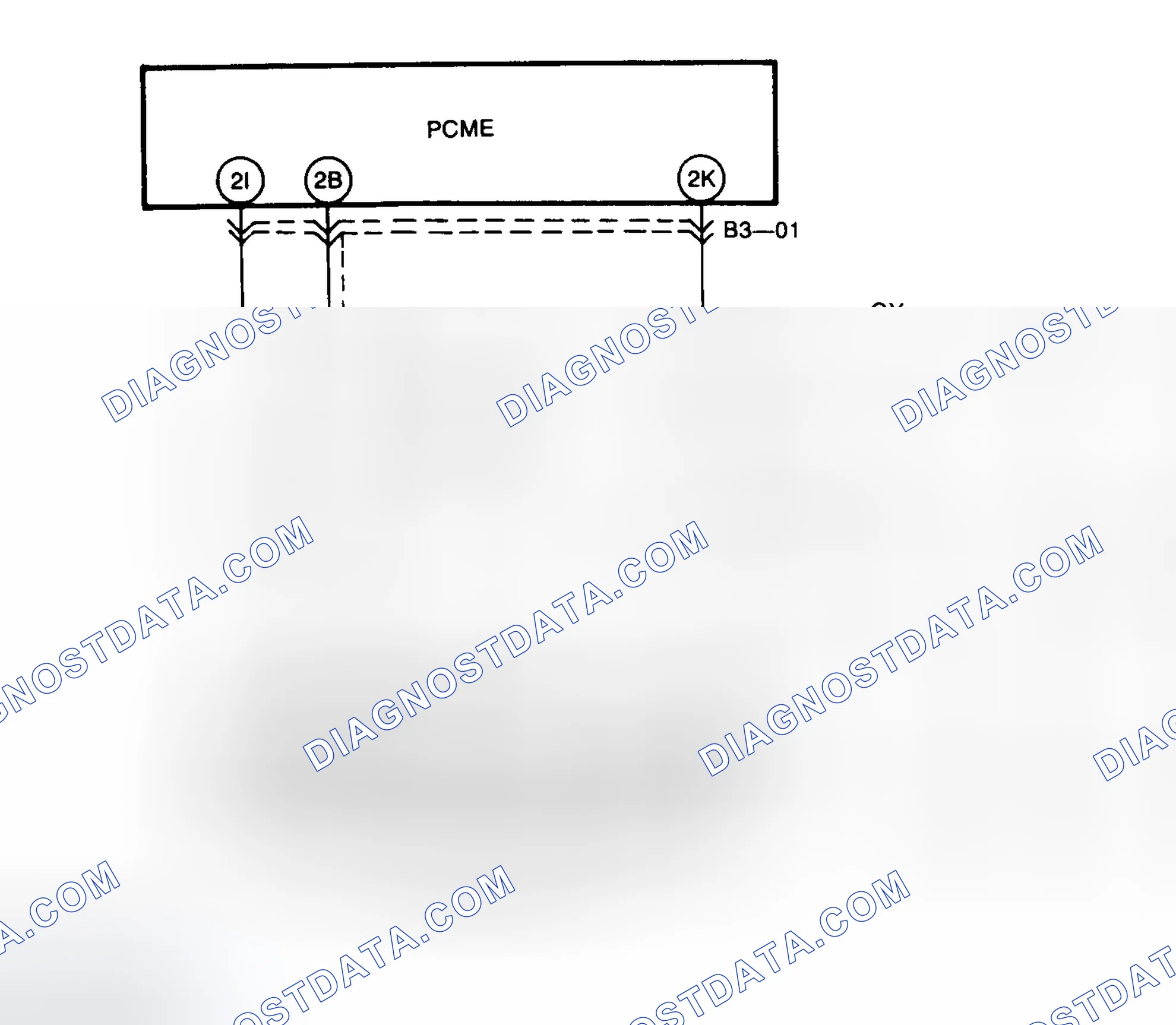 Scheme 46: Trouble Code No. 8 Schematic (Airflow Sensor)
