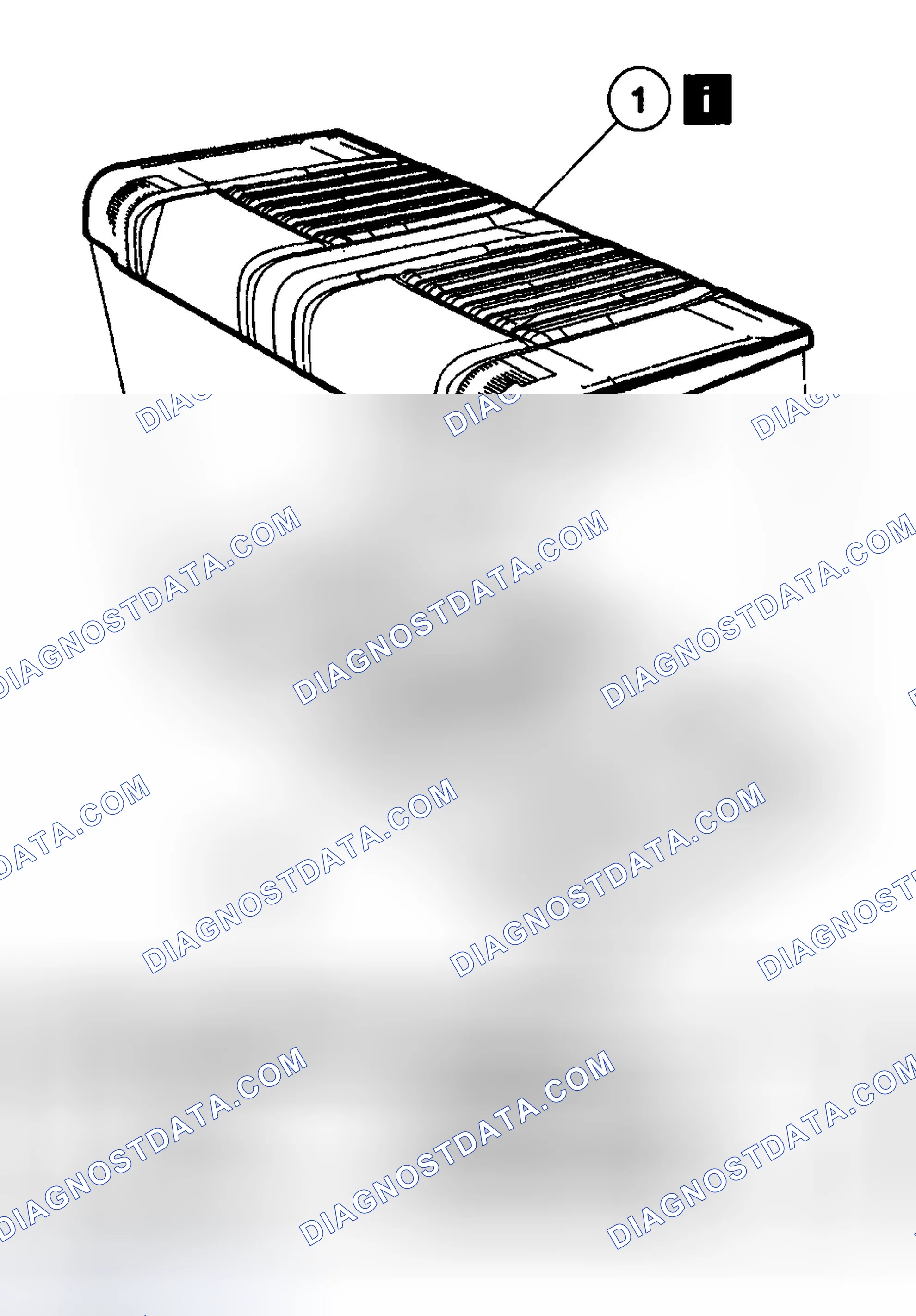Scheme 199: Rear Seat Cushion - Third Row