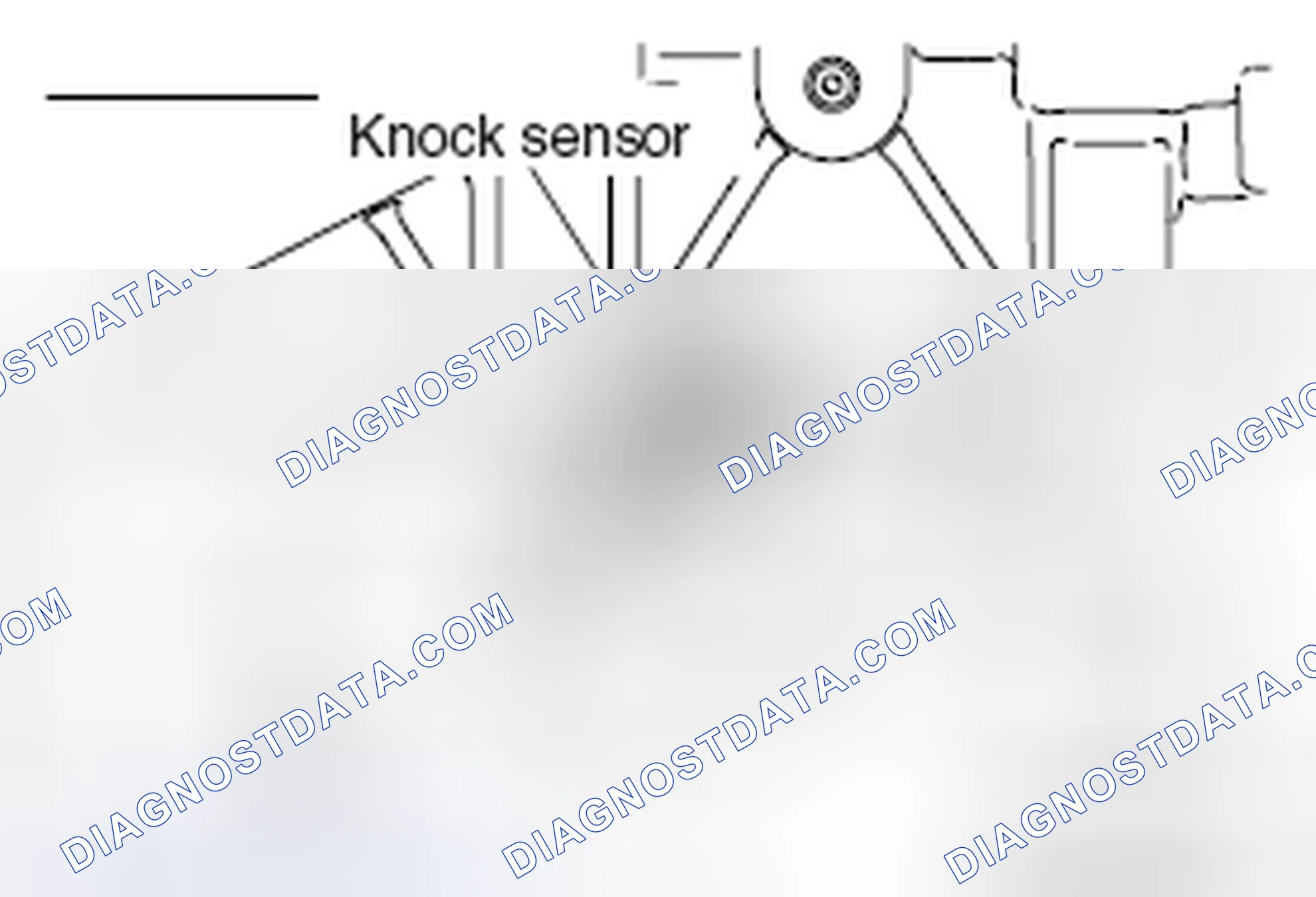 Scheme 3: >> A << KNOCK SENSOR INSTALLATION