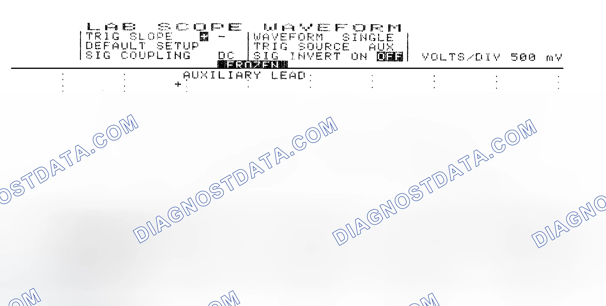 Scheme 14: Single Injector w/Excessive Current Flow - Current Pattern