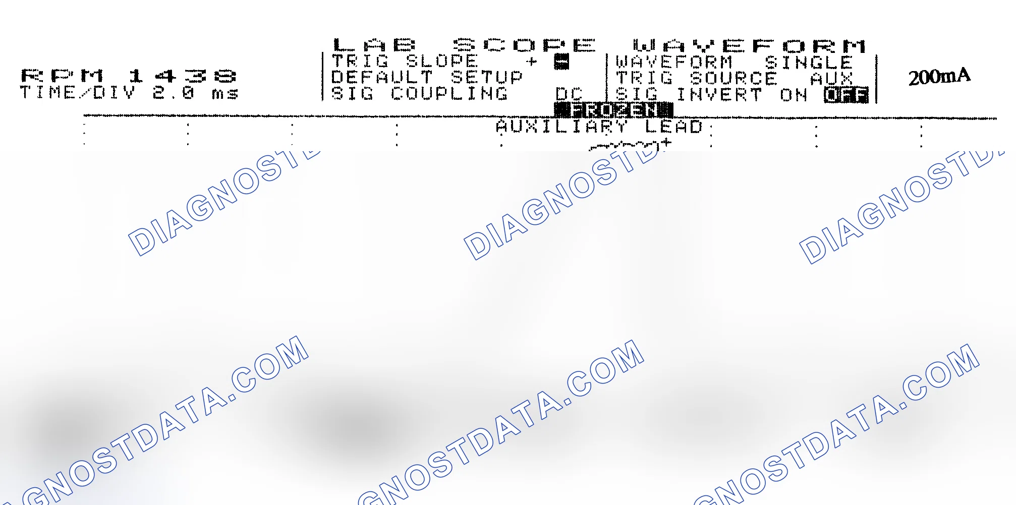 Scheme 15: Single Injector w/Normal Current Flow - Current Pattern