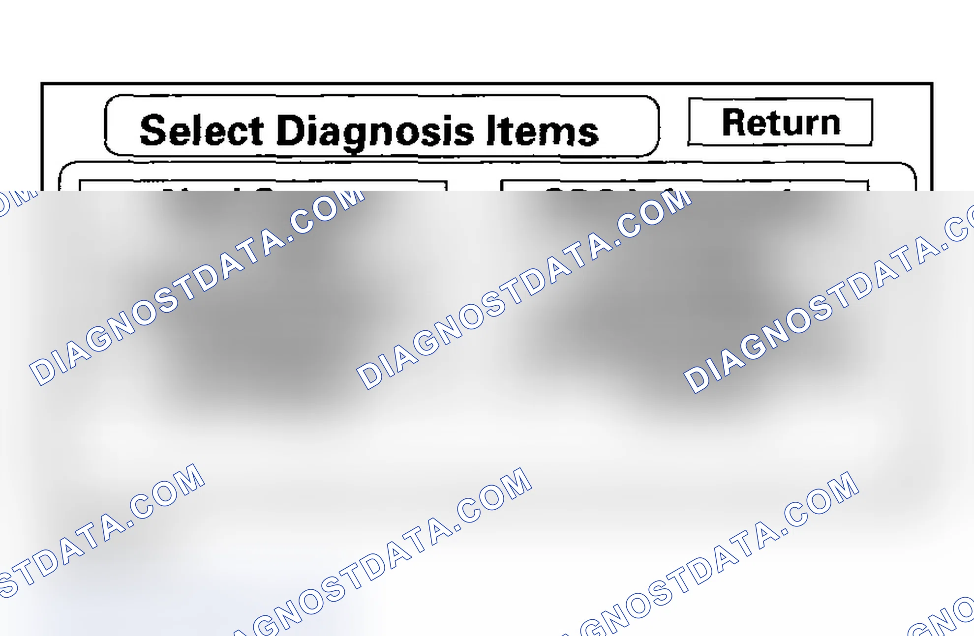 Scheme 59: Start-Up Procedure And Diagnosis Menu