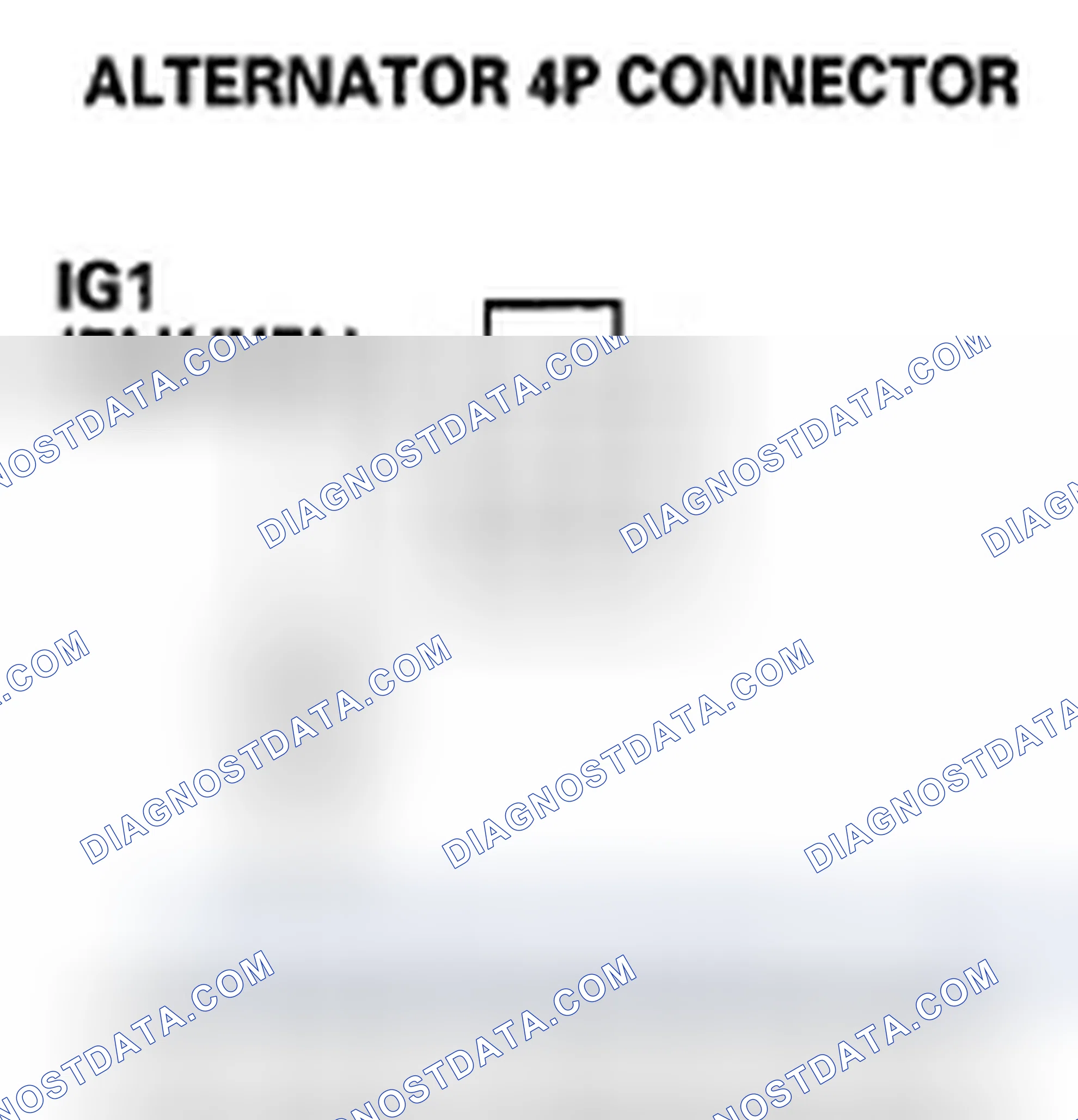 Scheme 159: DTC P16BC: Alternator FR Terminal Circuit/IGP Circuit Low Voltage