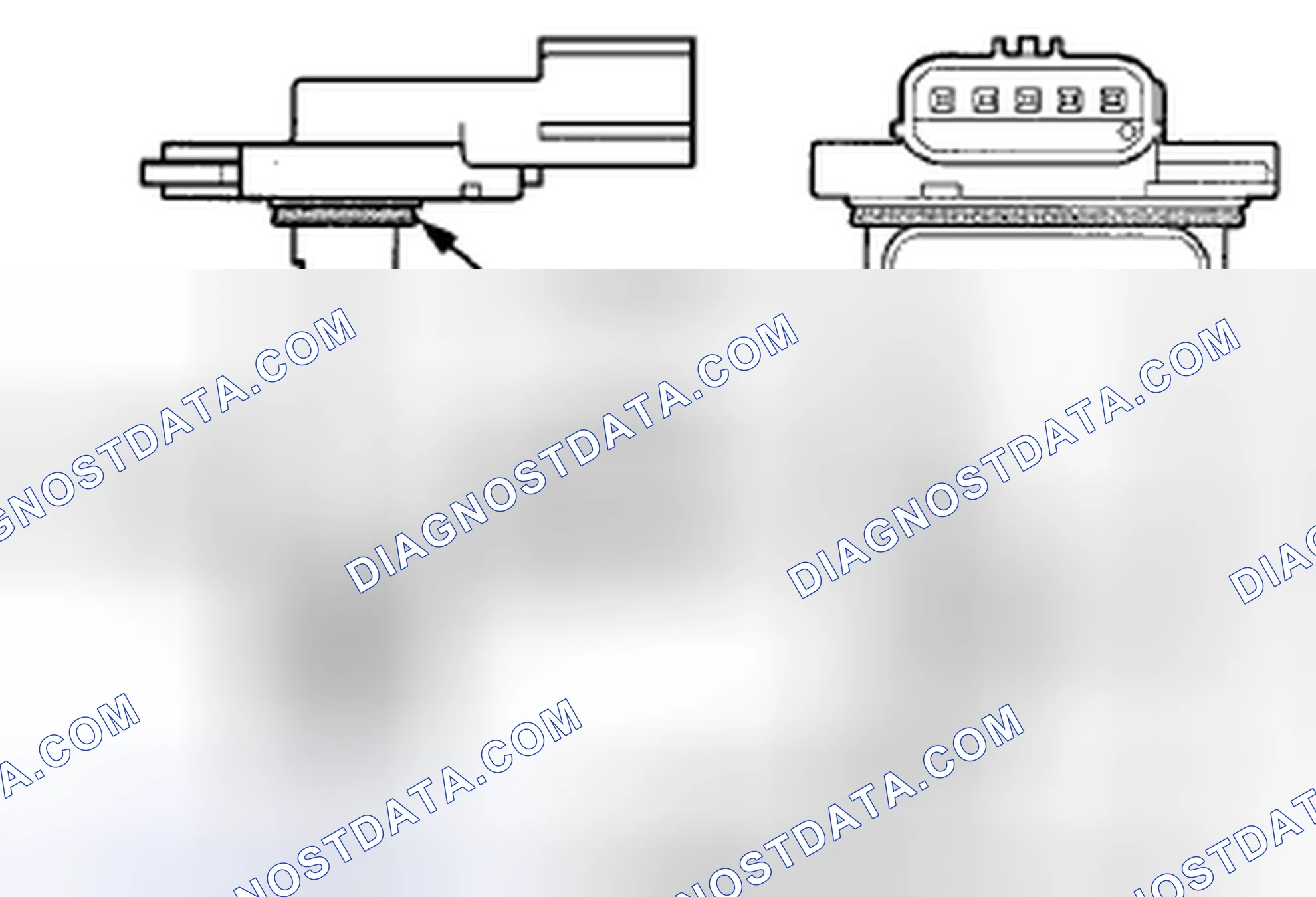 Scheme 55: Mass Air Flow (MAF) Sensor/Intake Air Temperature (IAT) Sensor 1