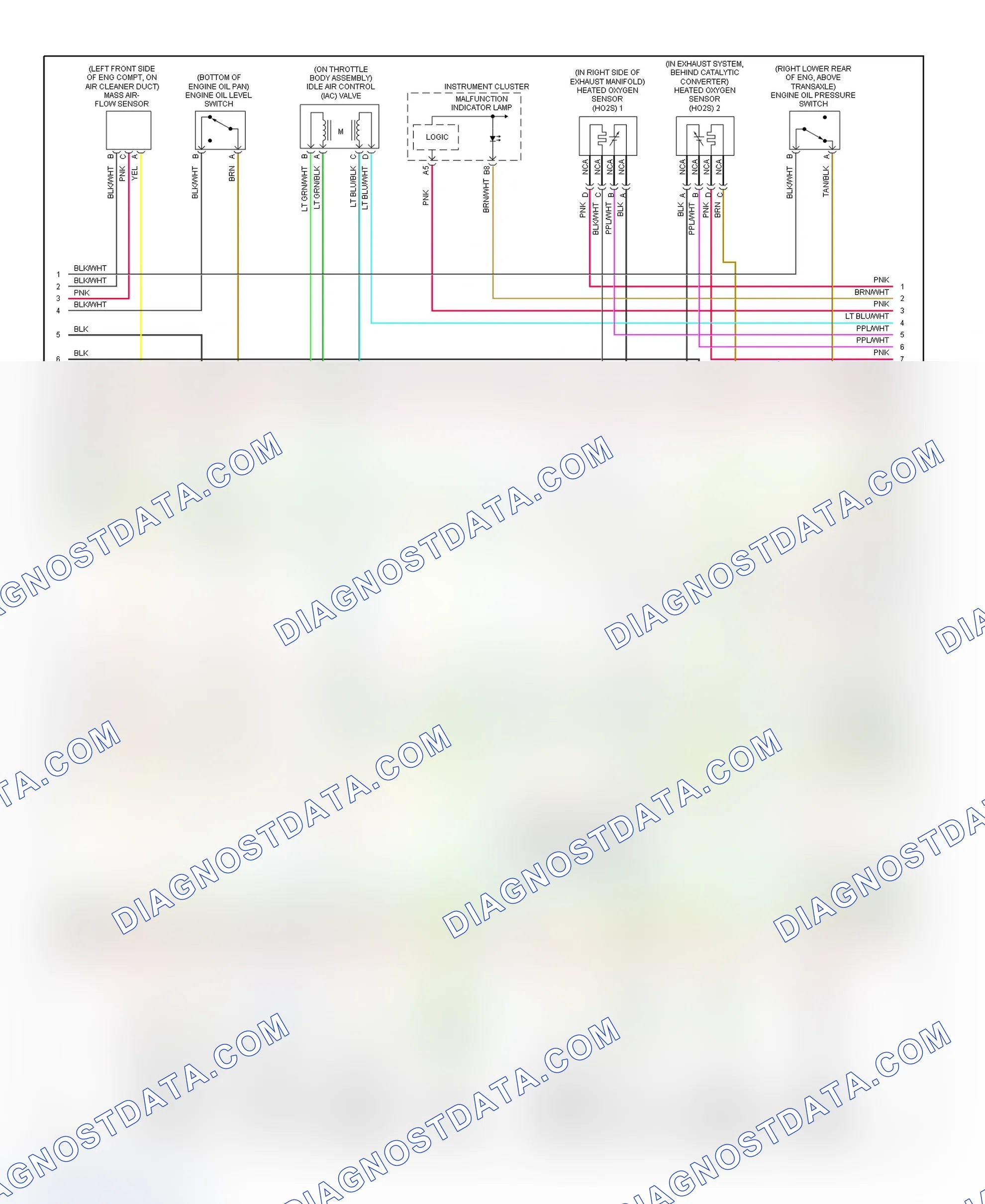 Scheme 177: PCM Wiring Diagram (Intrigue - 3.5L - 3 Of 4)