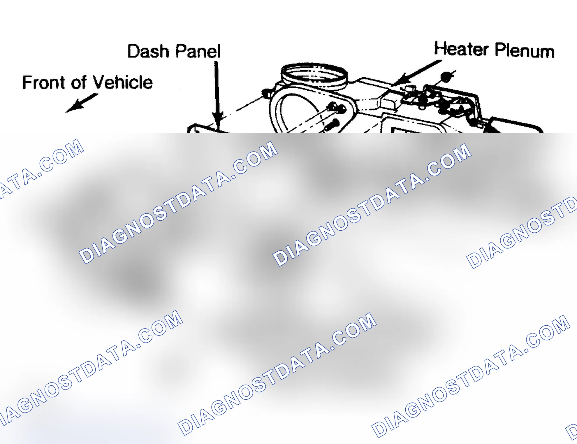 Scheme 2: Plenum & Heater Case Removal