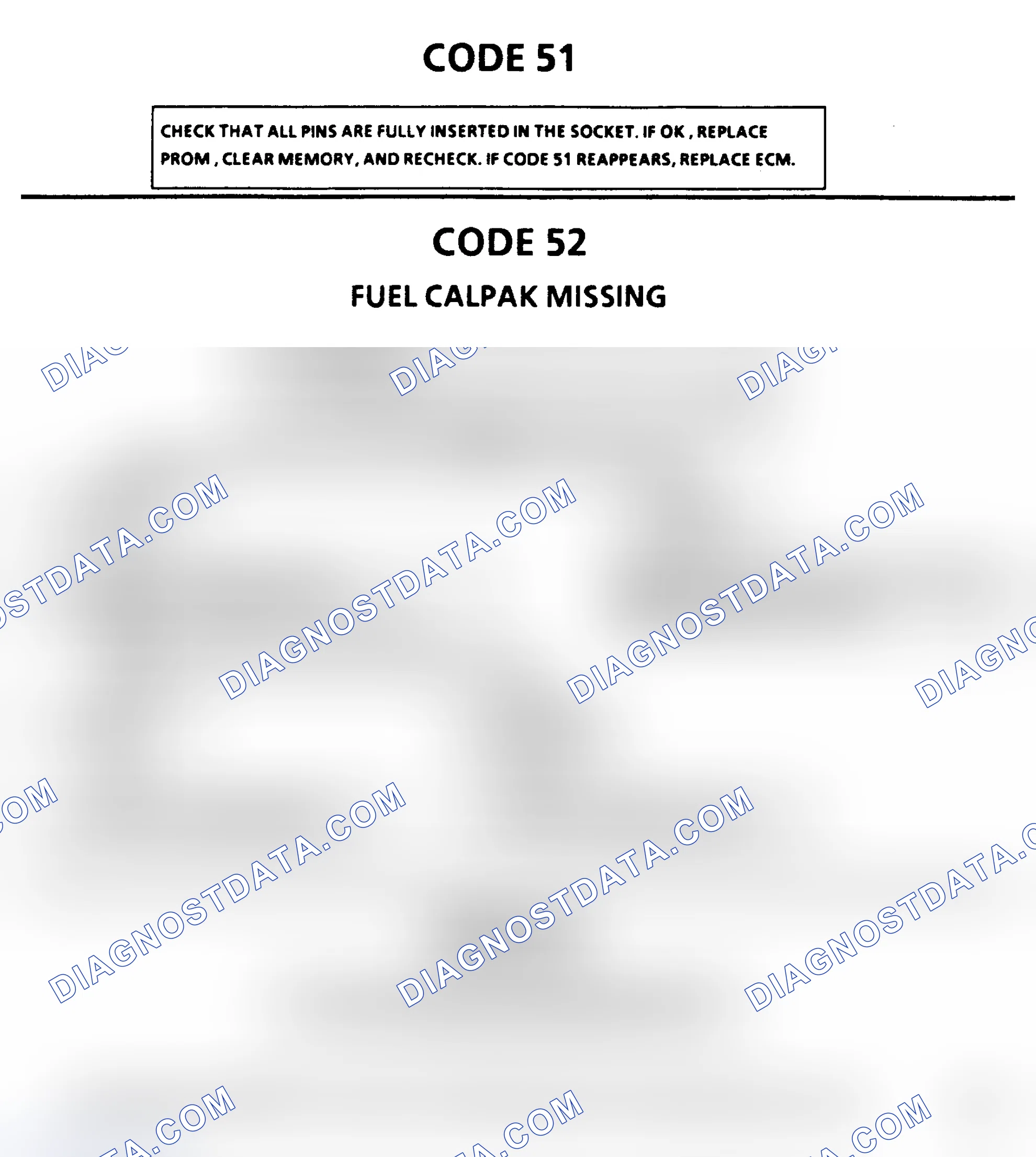Scheme 213: Code 52, CALPAC Missing