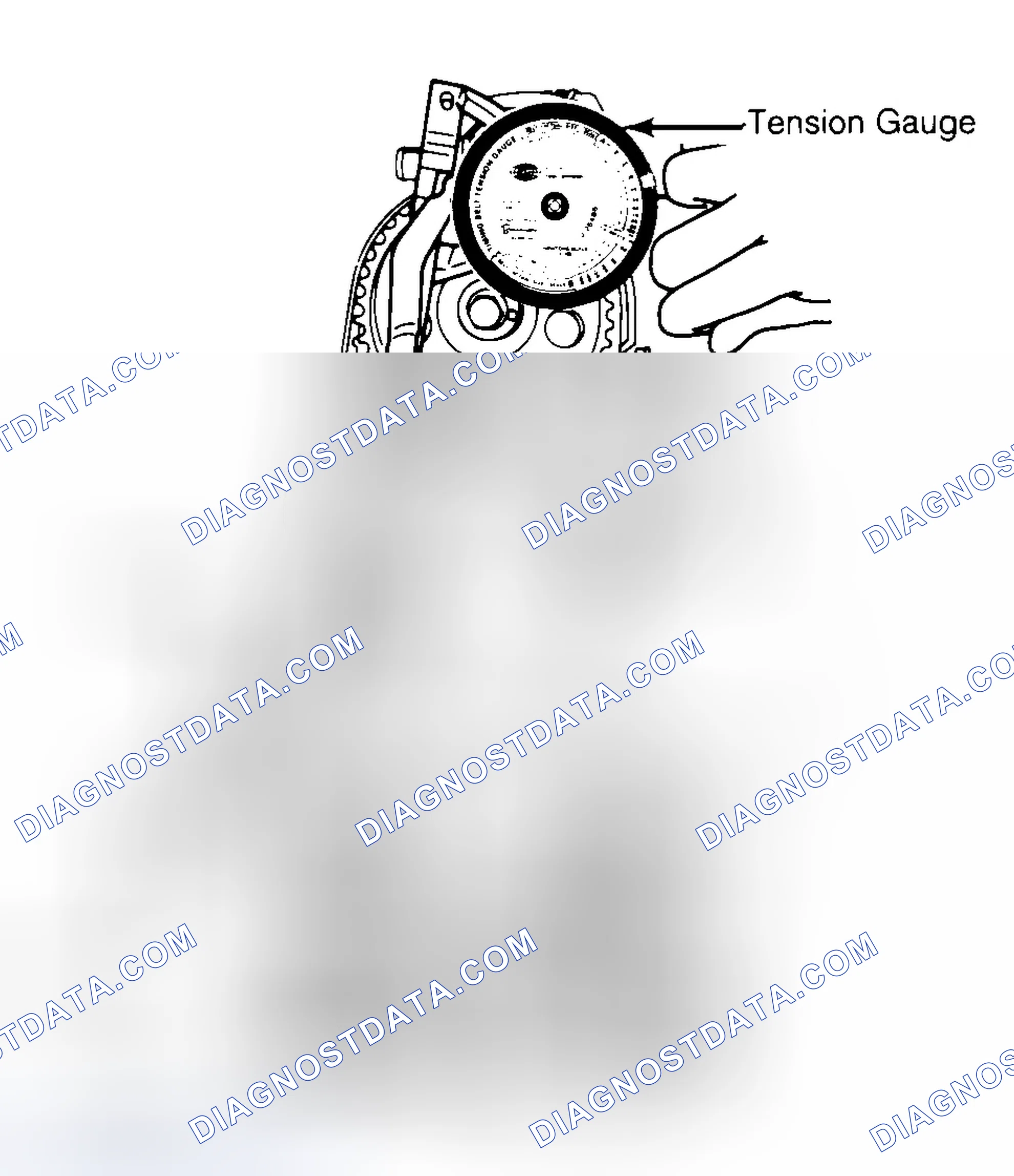 Scheme 3: Adjusting Typical Timing Belt Tension