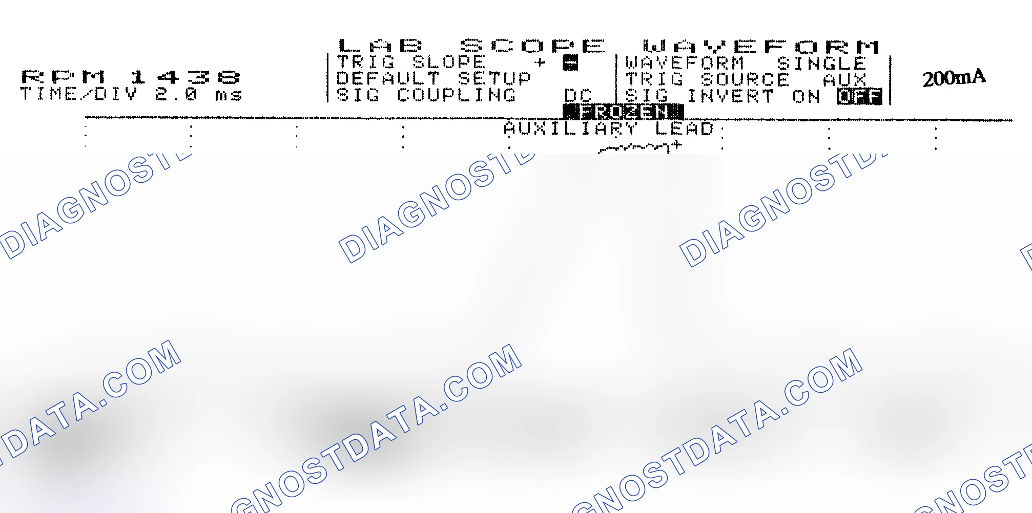 Scheme 15: Single Injector w/Normal Current Flow - Current Pattern