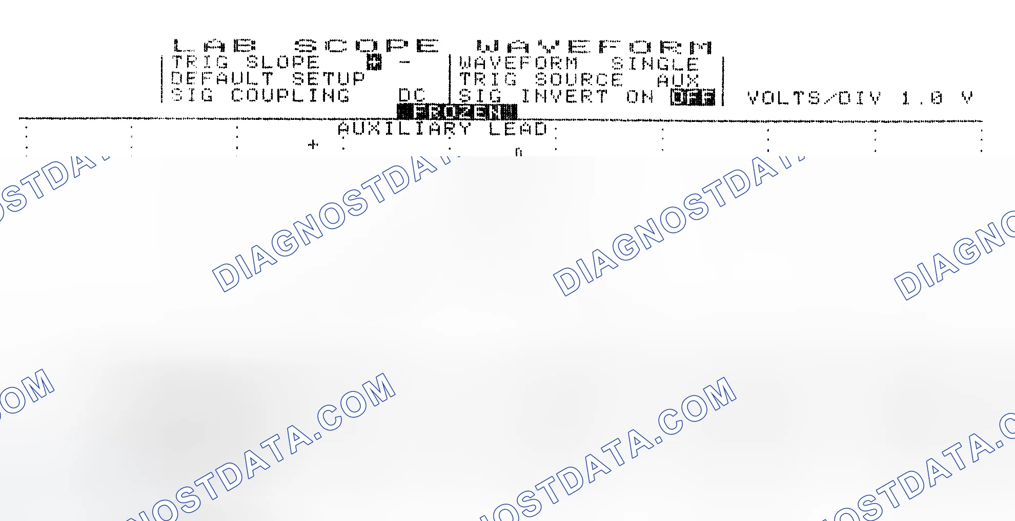 Scheme 19: Single Injector w/Excessive Current Flow - Current Pattern