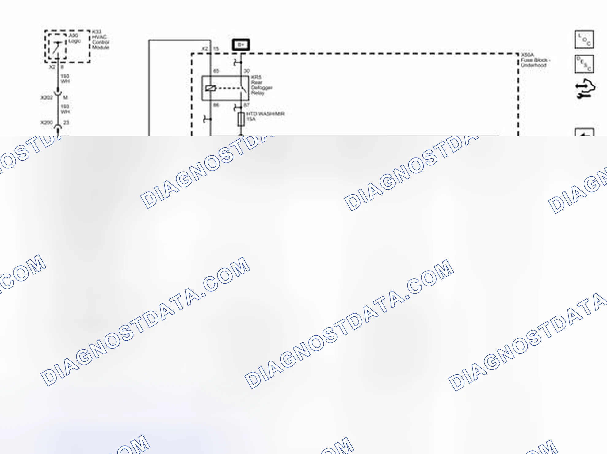 Scheme 3: Outside Heated Mirror (DL8) Wiring Schematics