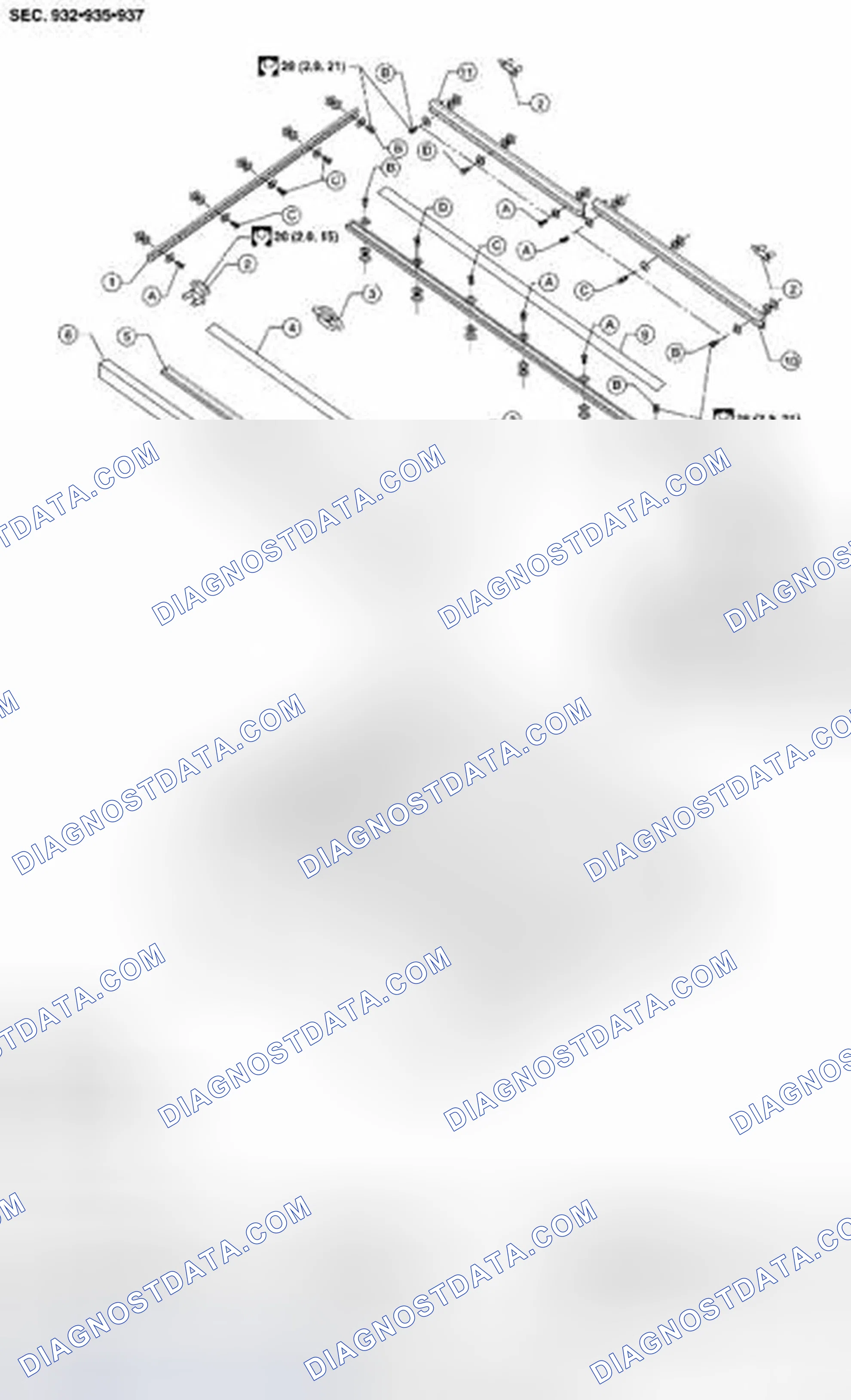 Scheme 9: Bed Rails and Trim: Removal and Installation