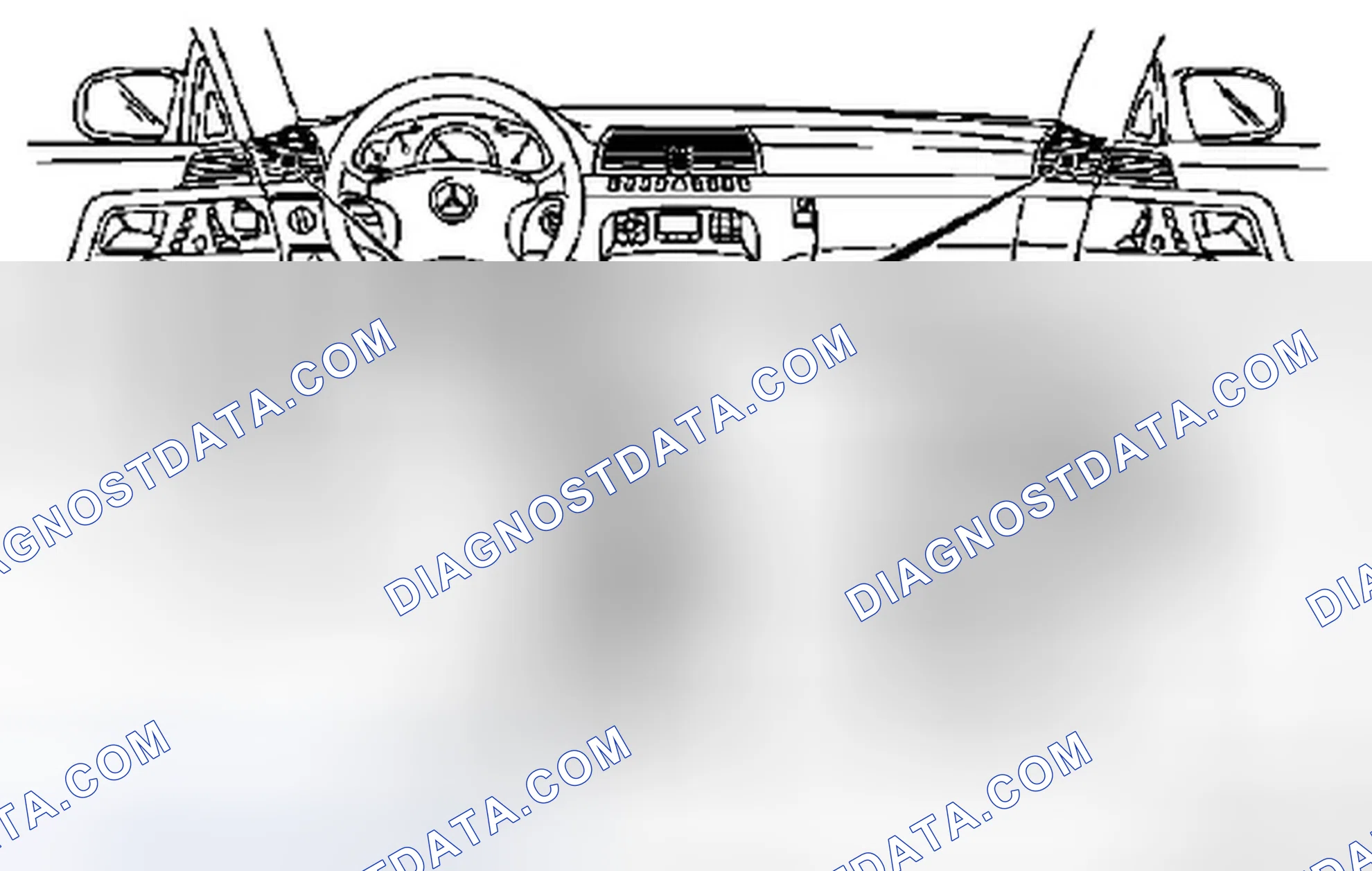 Scheme 97: Identifying Defroster And Side Nozzles - Model 220