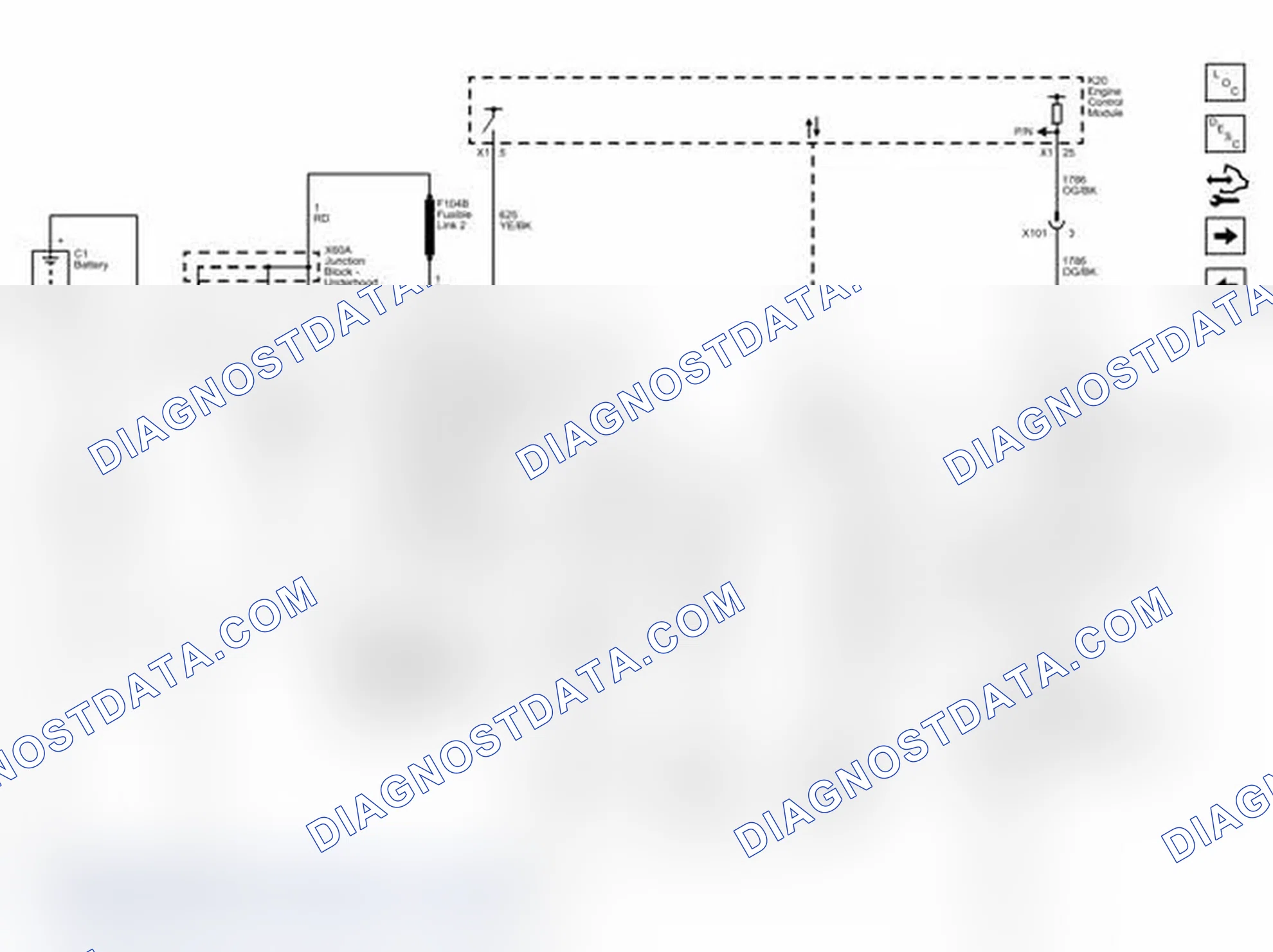 Scheme 2: Starting System (Diesel) Wiring Schematics