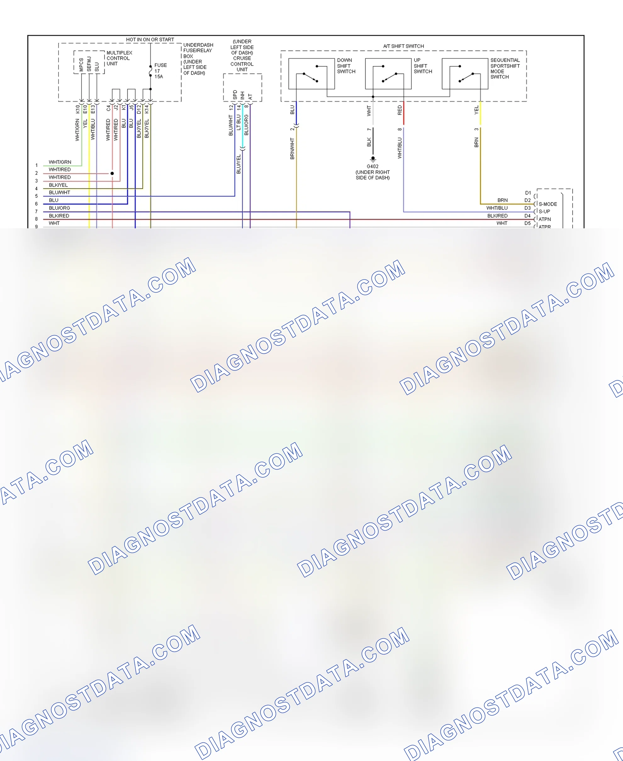 Scheme 11: Wiring Diagram (RSX 2.0L - 6 Of 6)