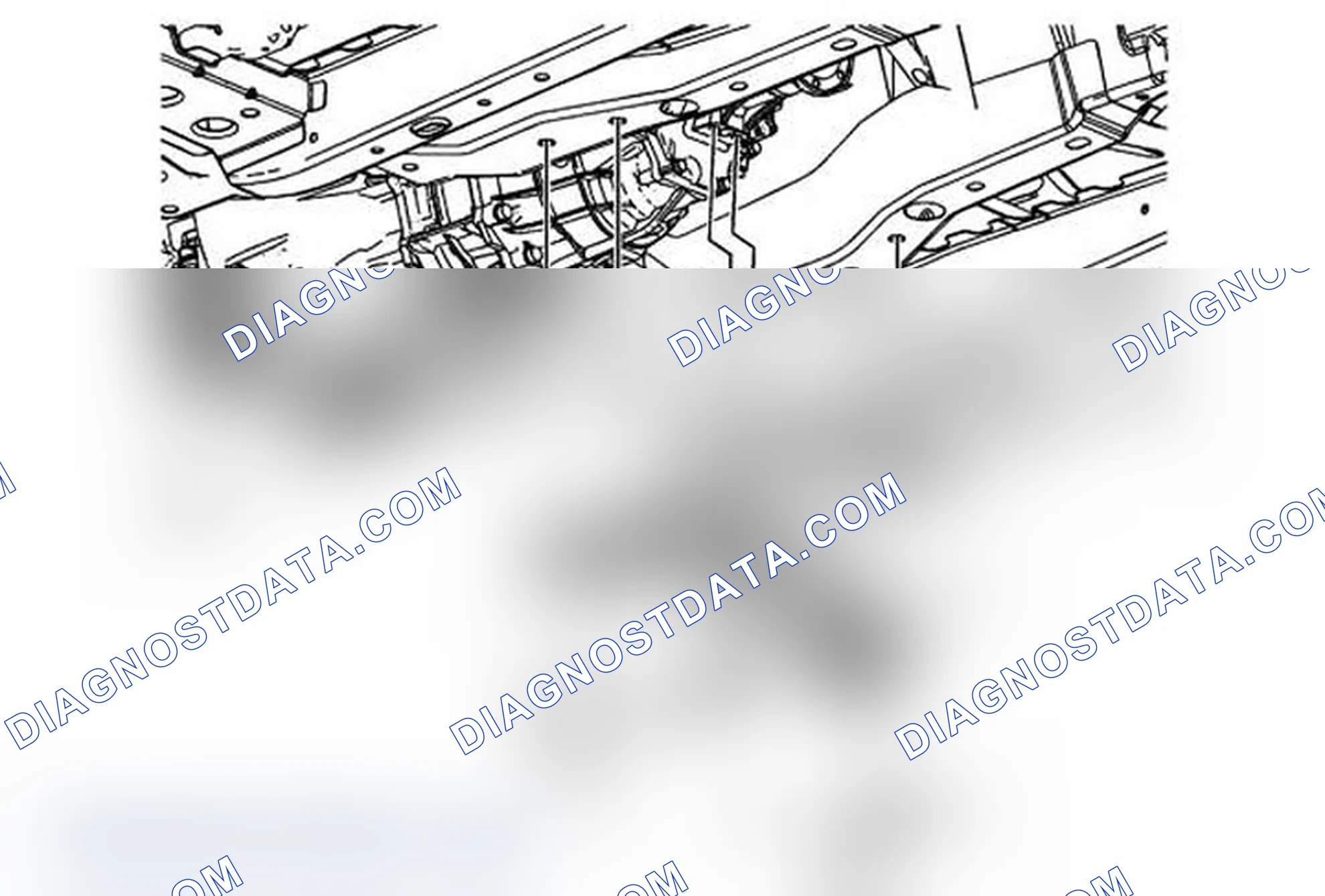 Scheme 11: Transmission Support Replacement (Manual except CTS-V)