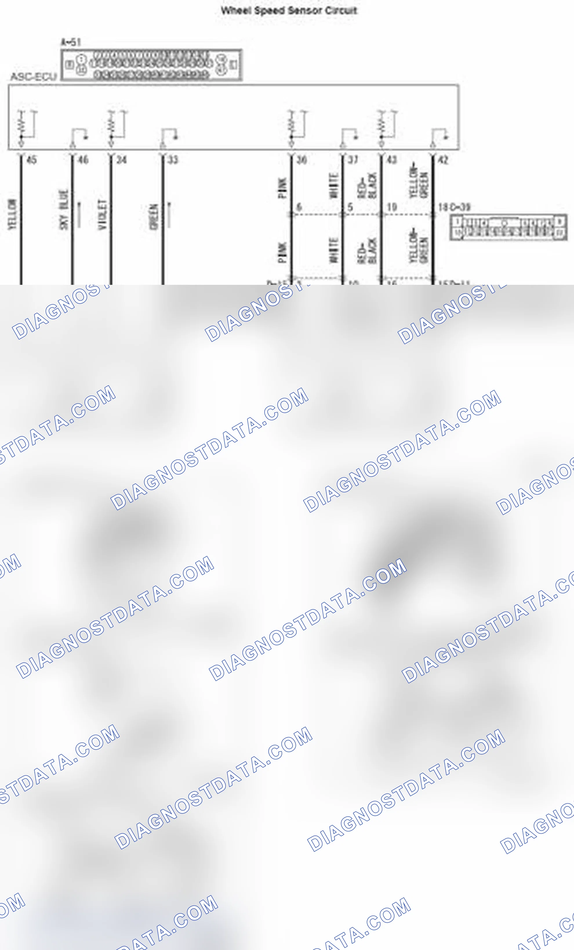 Scheme 23: DTC C1048 RL wheel speed sensor control phase time exceeded