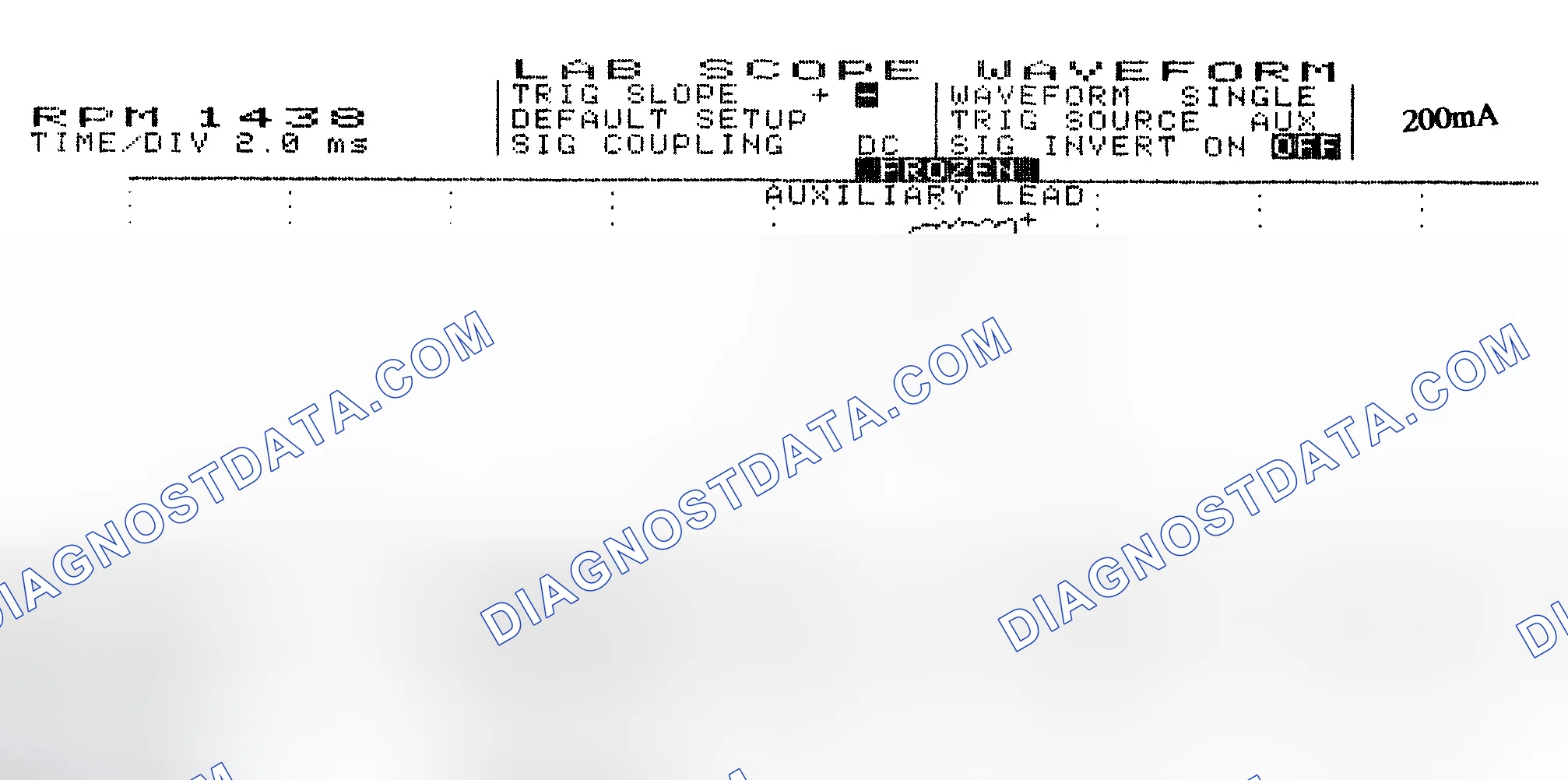 Scheme 15: Single Injector w/Normal Current Flow - Current Pattern
