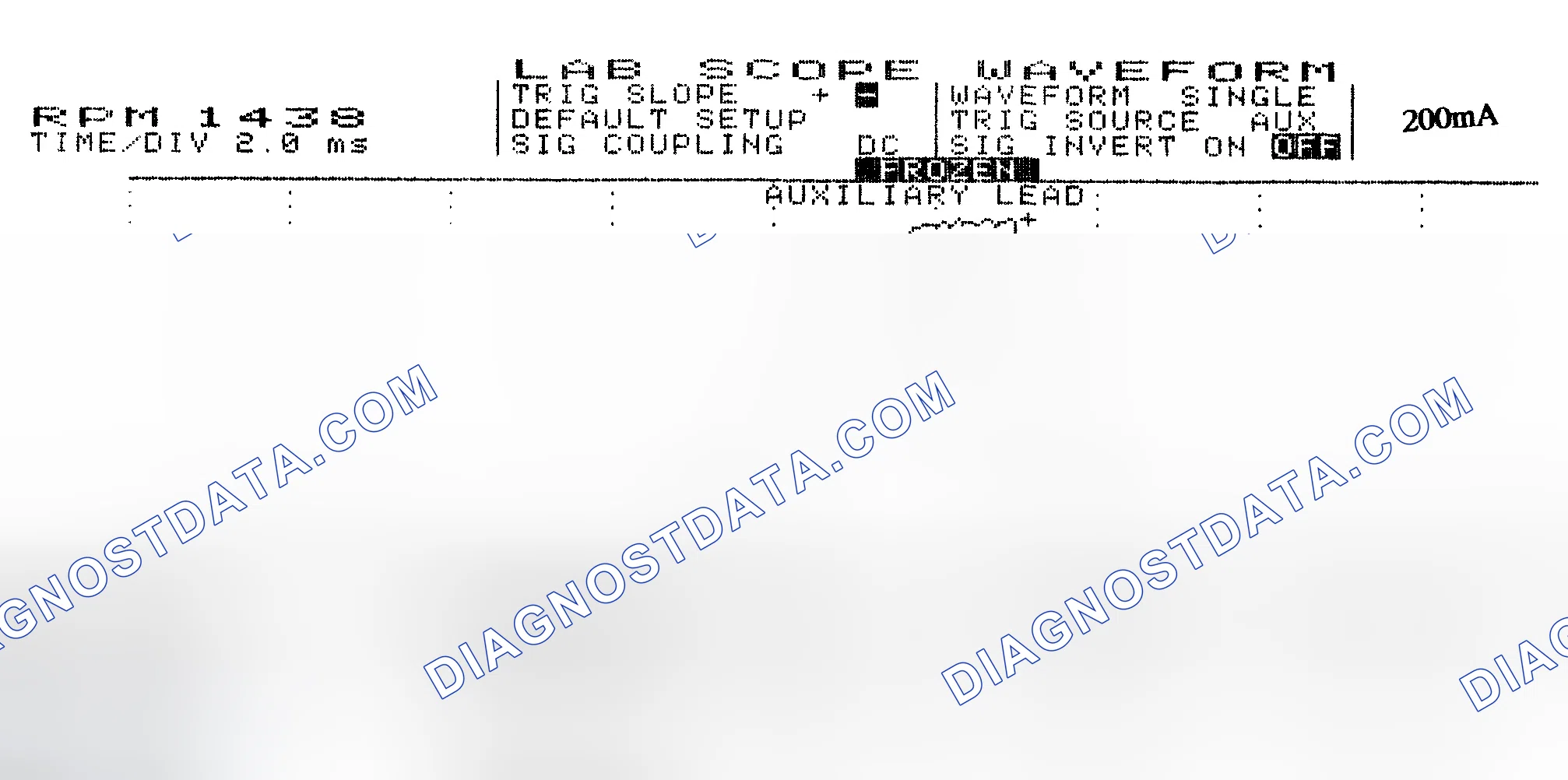 Scheme 15: Single Injector w/Normal Current Flow - Current Pattern