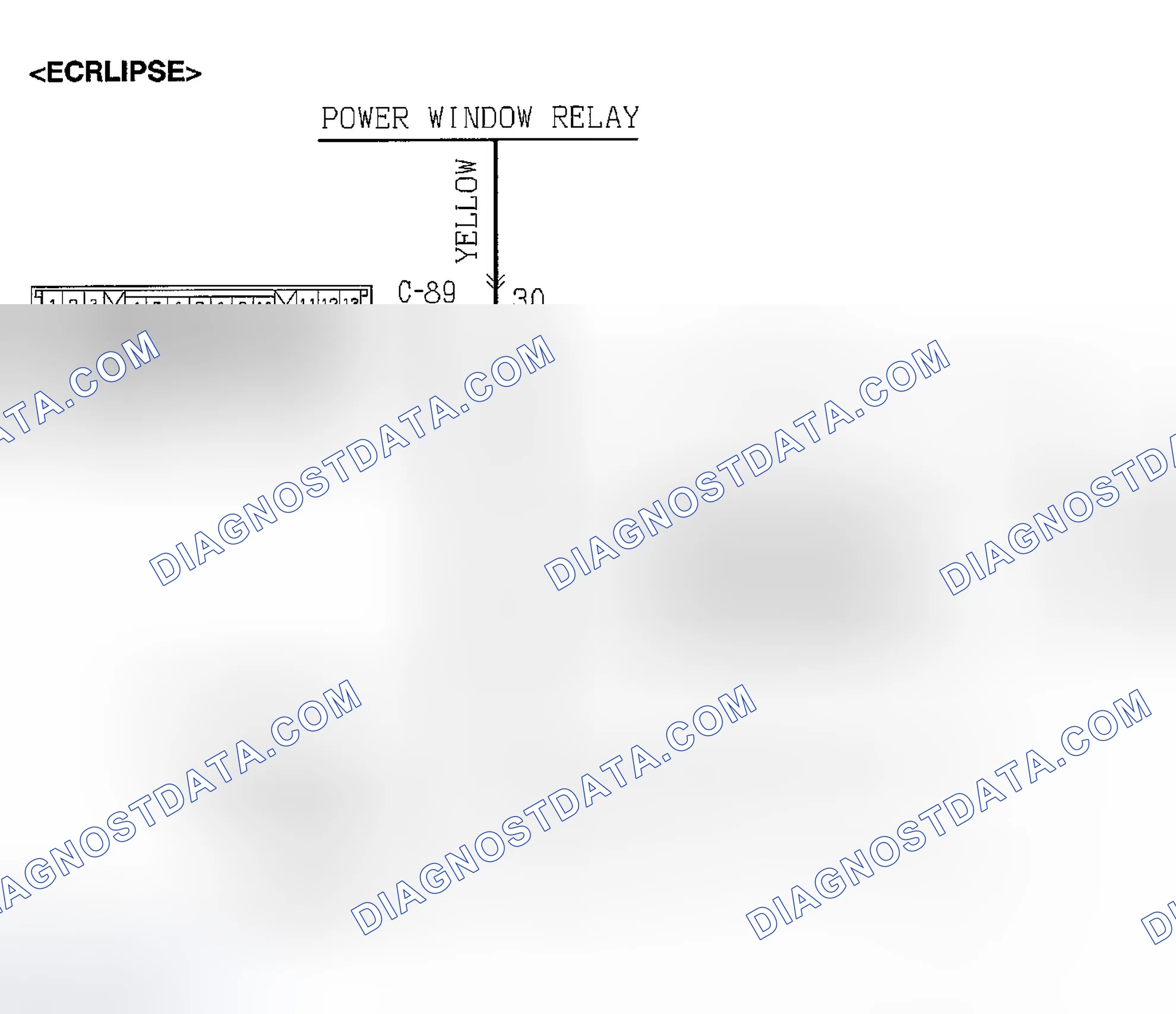 Scheme 33: INSPECTION PROCEDURE 4: None of the Door Windows are Opened or Closed by the Power Window Main Switc