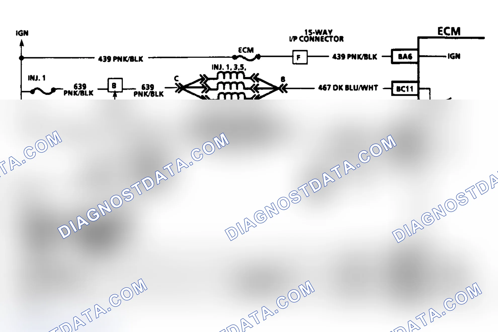 Scheme 209: Code 42, Schematic, F Body, EST Circuit Open/Grounded